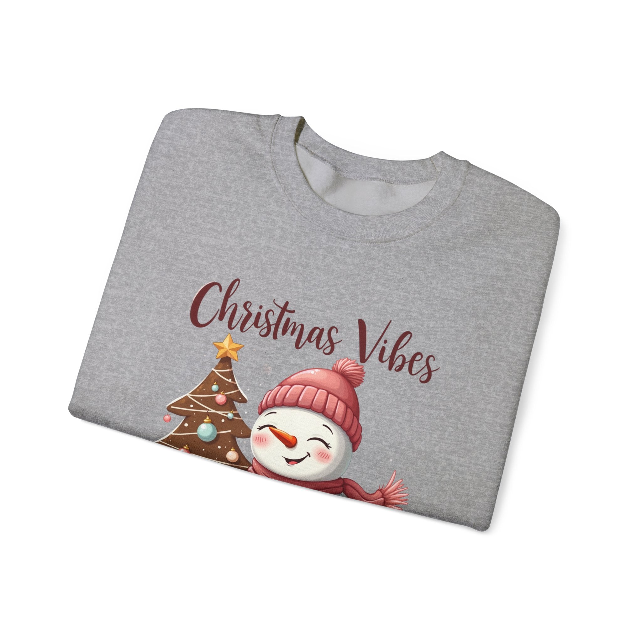 Cozy Snowman Christmas Sweatshirt