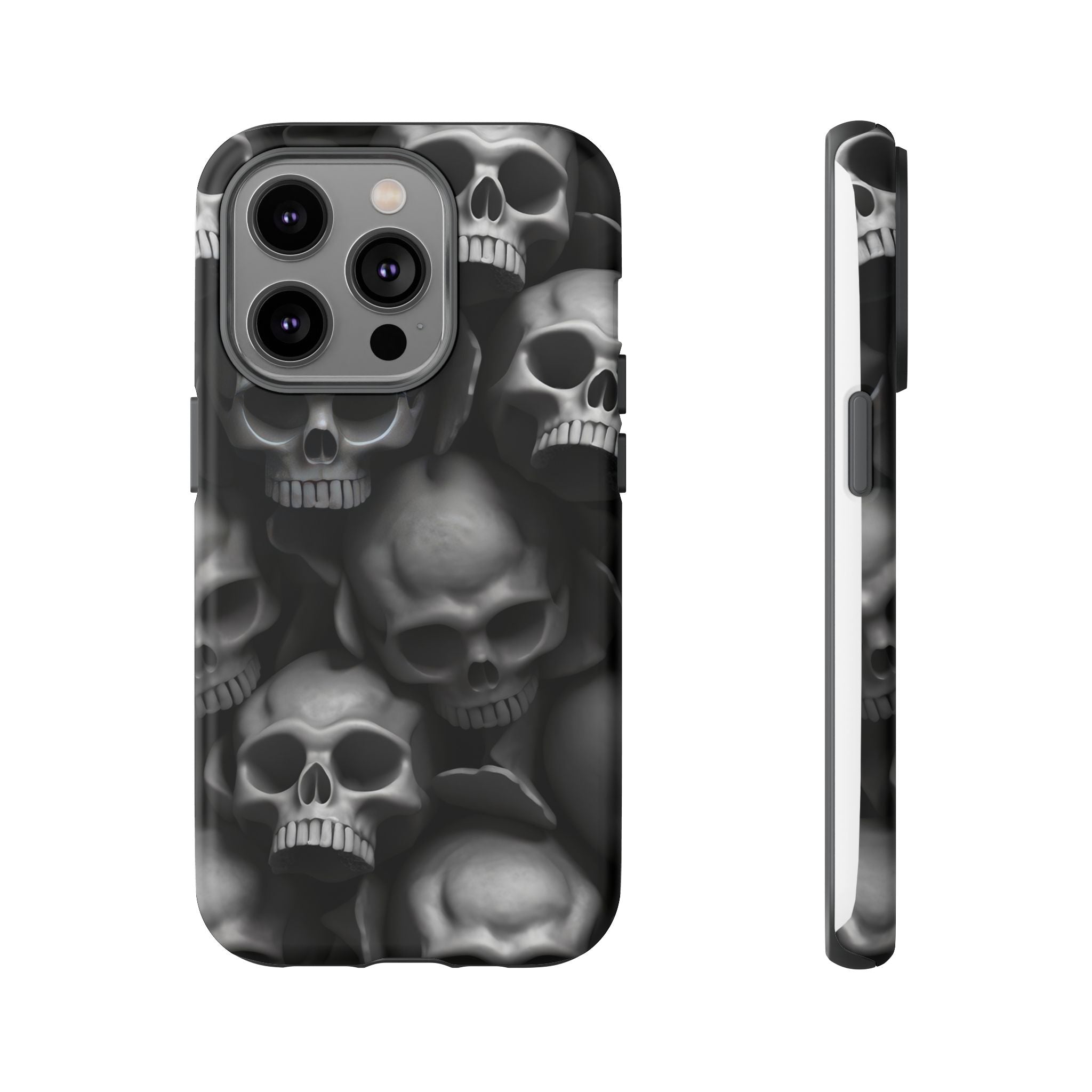 Memento Mori: Hexagon Stone iPhone Case