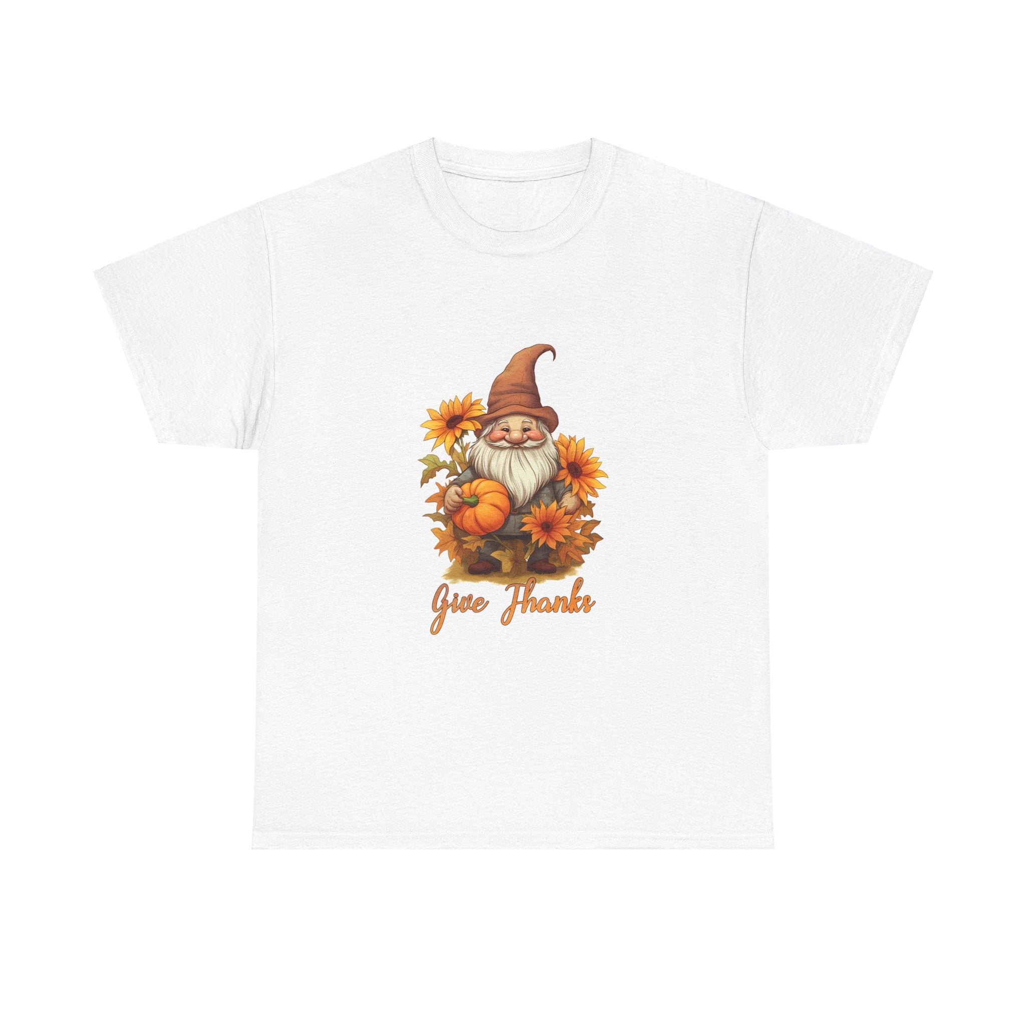 Gnome Thanksgiving Pumpkin T-Shirt