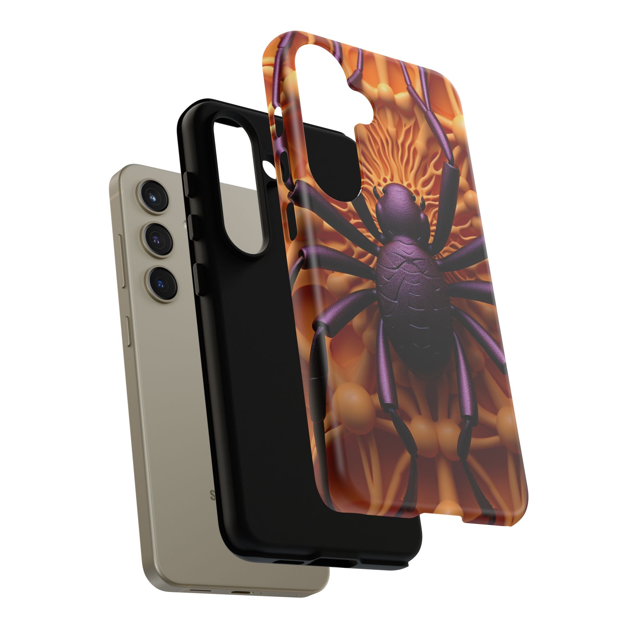 Metallic Spider Samsung Case