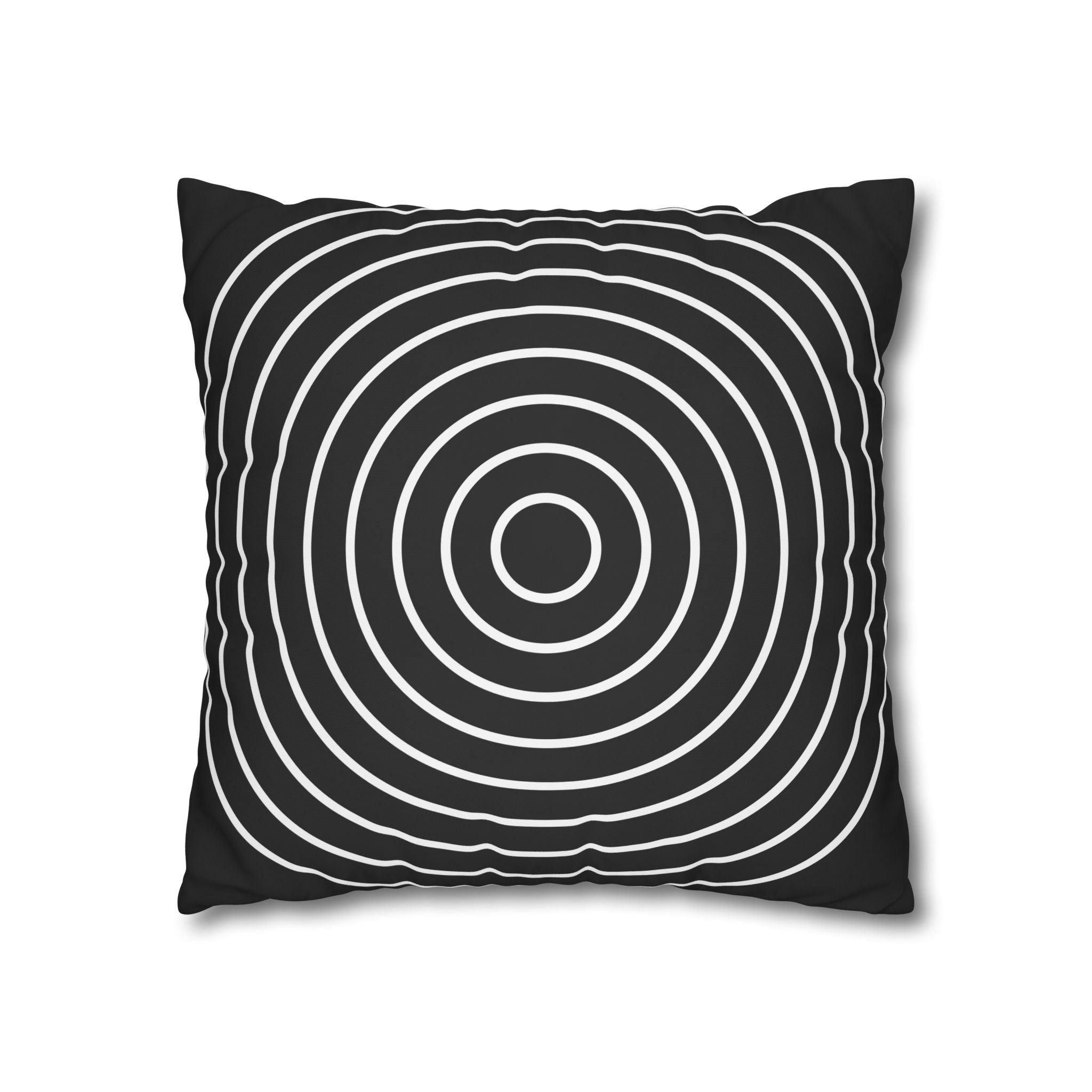 Concentric Circles Hypnotic Pillowcase