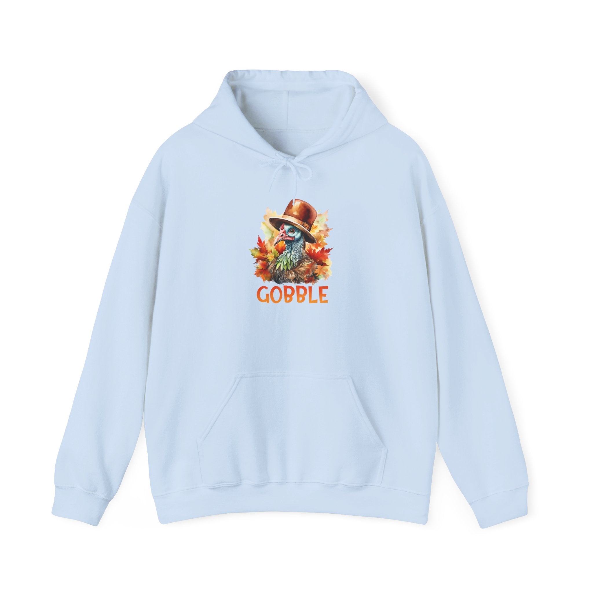 Gobble 'Til You Wobble Turkey Hoodie