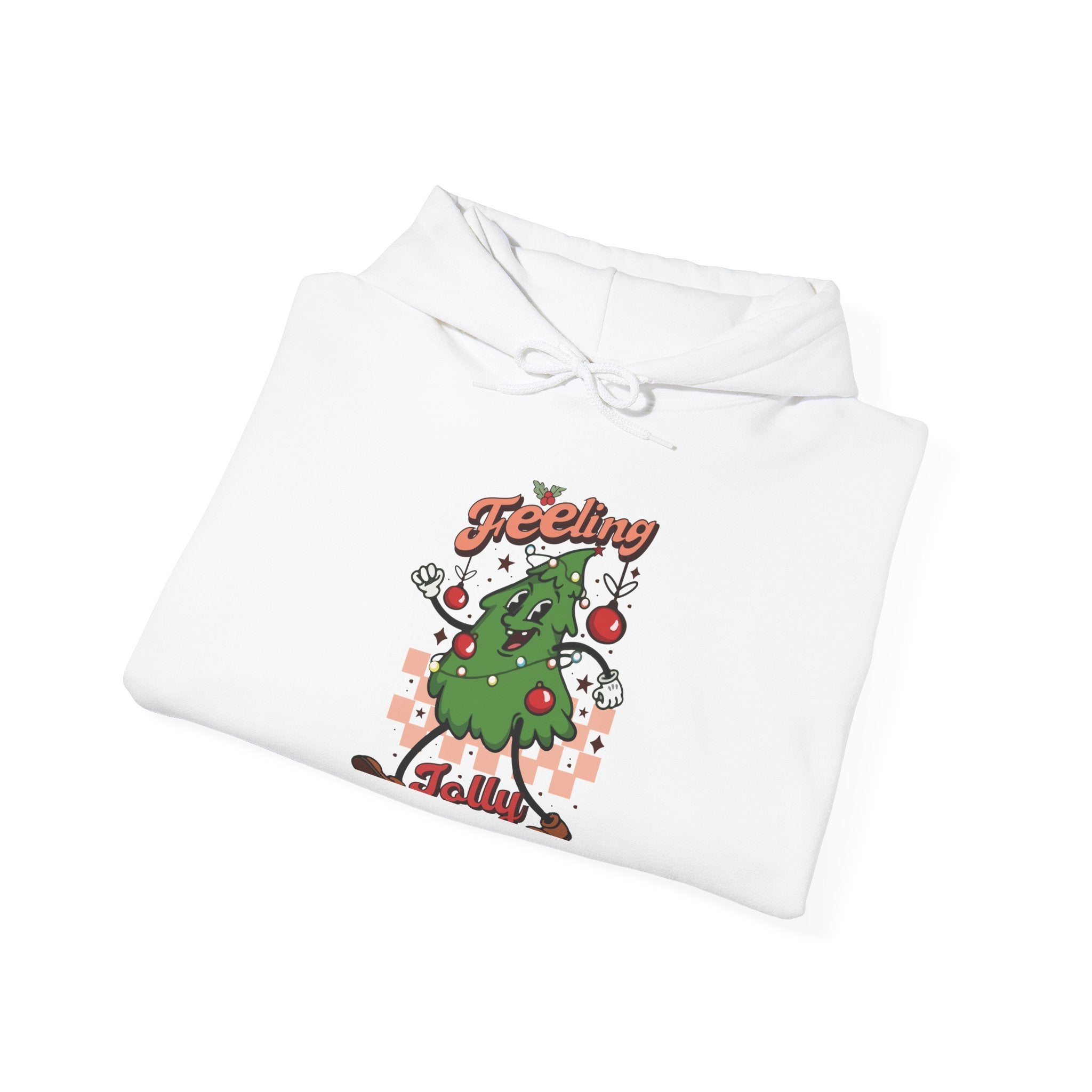 Feeling Jolly Christmas Tree Hoodie