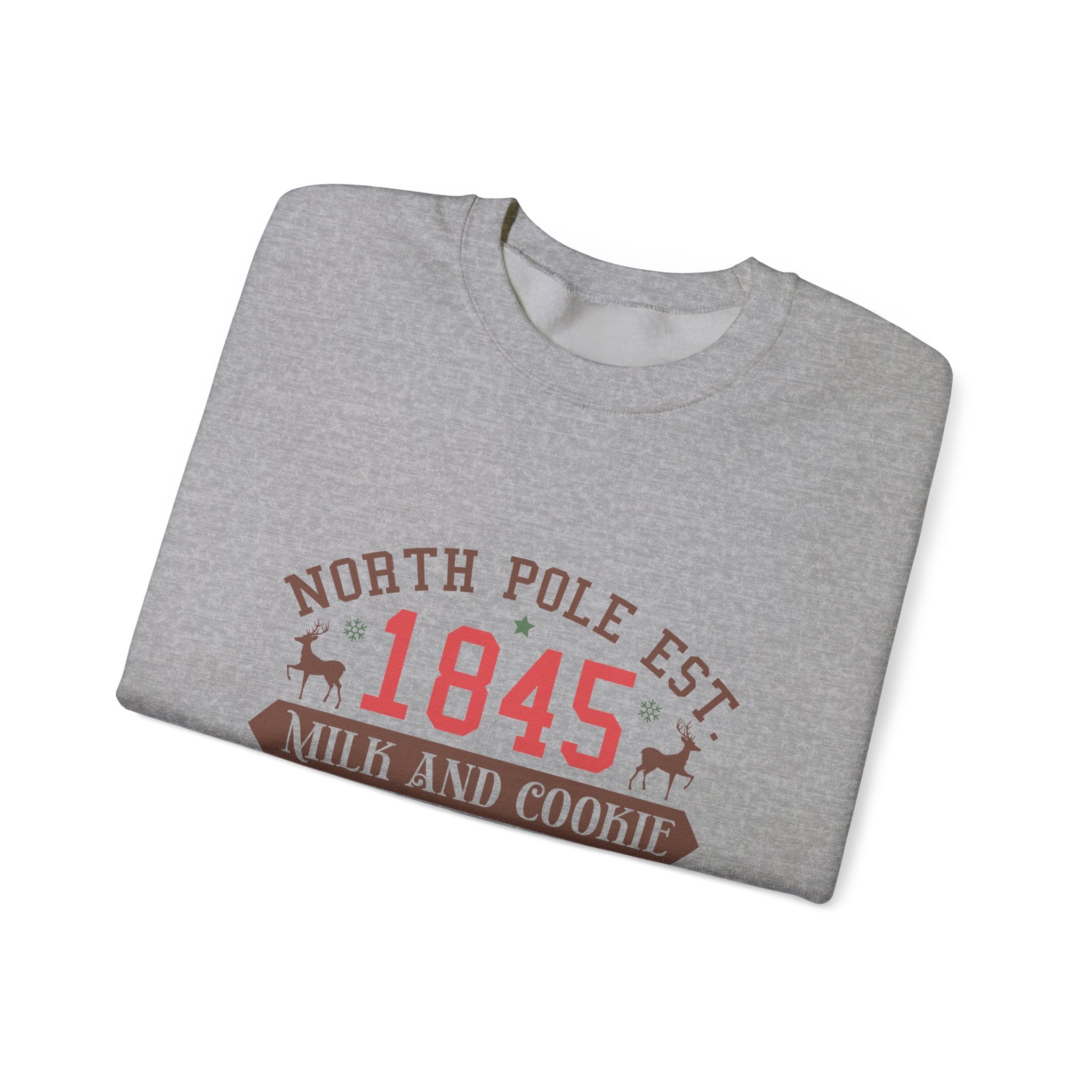 1845 North Pole Est. Christmas Sweatshirt