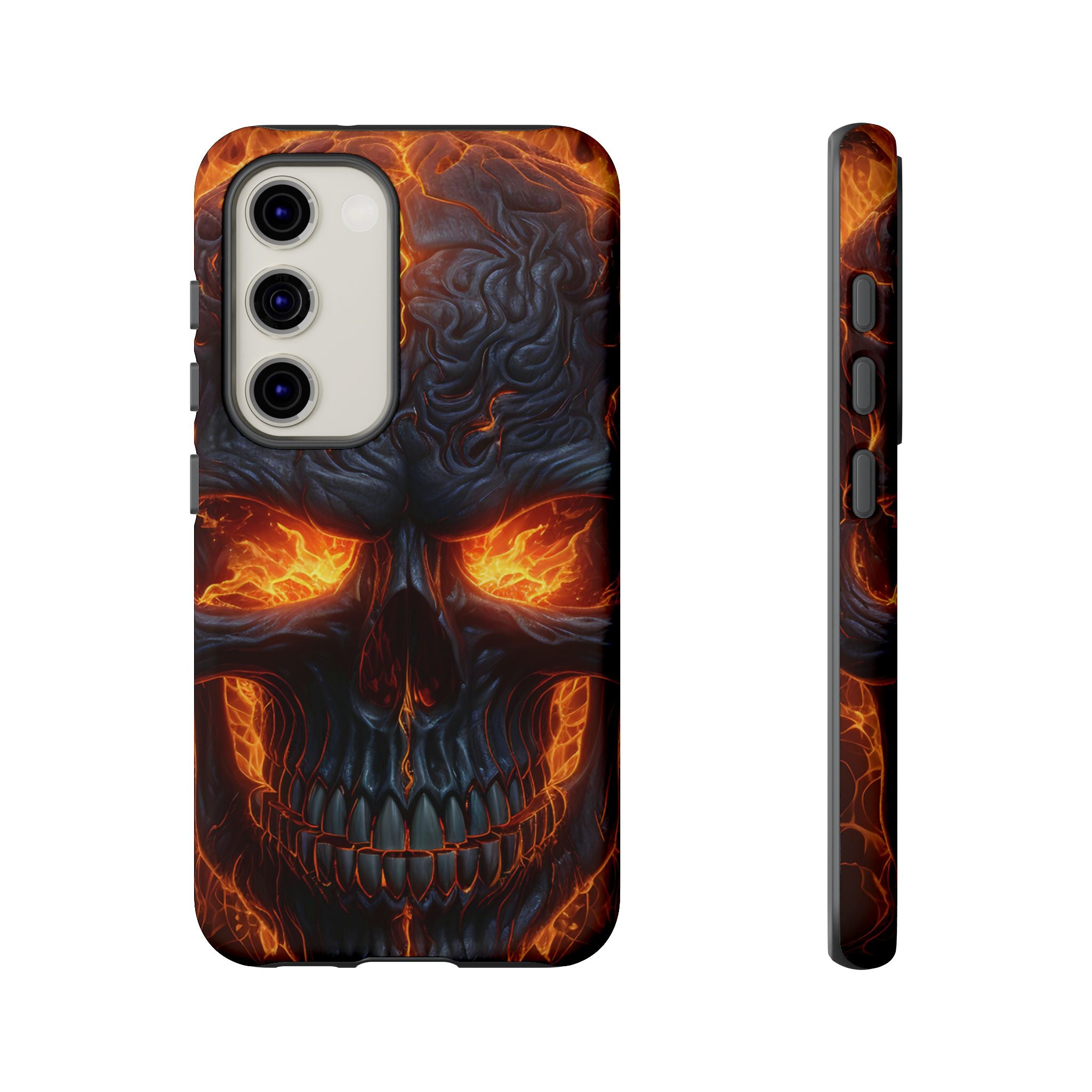 Fiery Skull Samsung Case