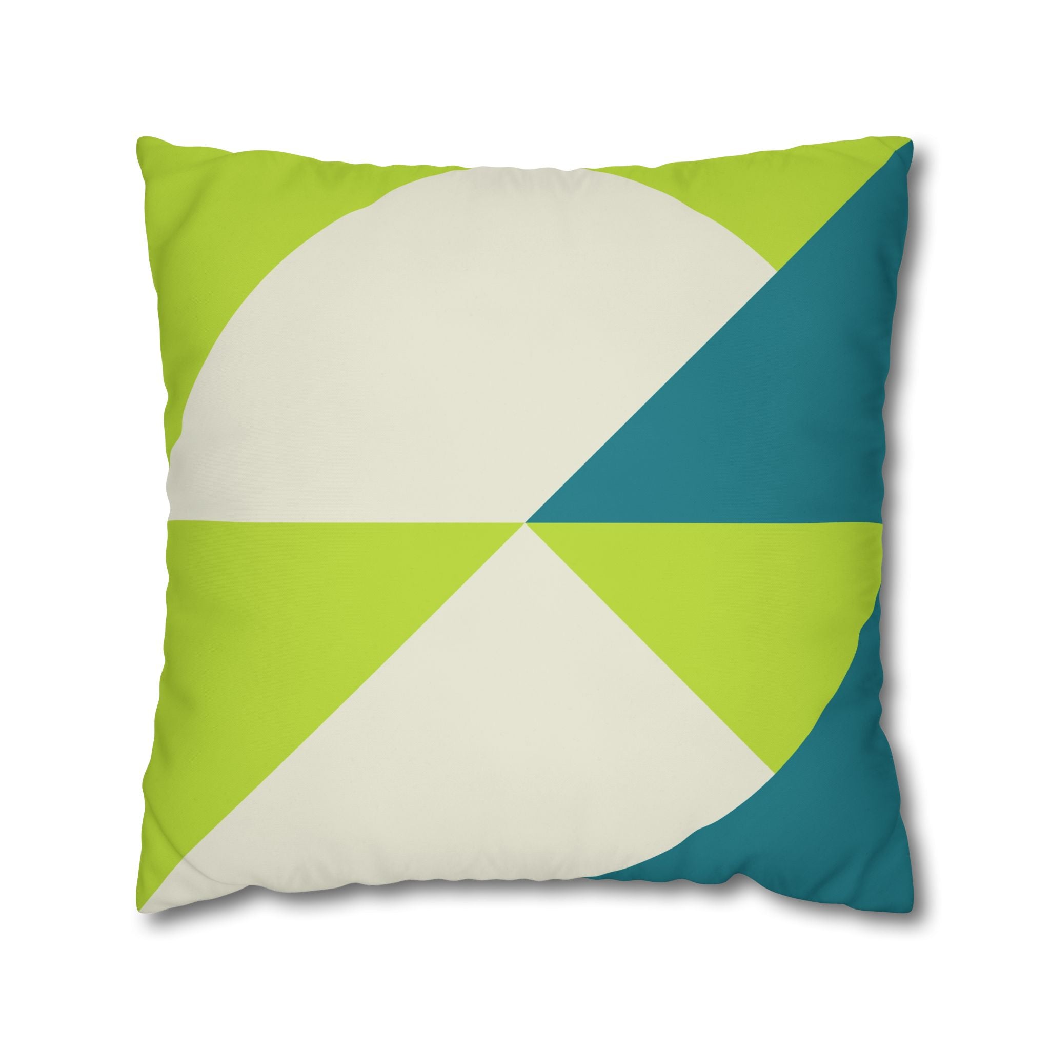 Geometric Triangle Pillowcase - Modern Decor