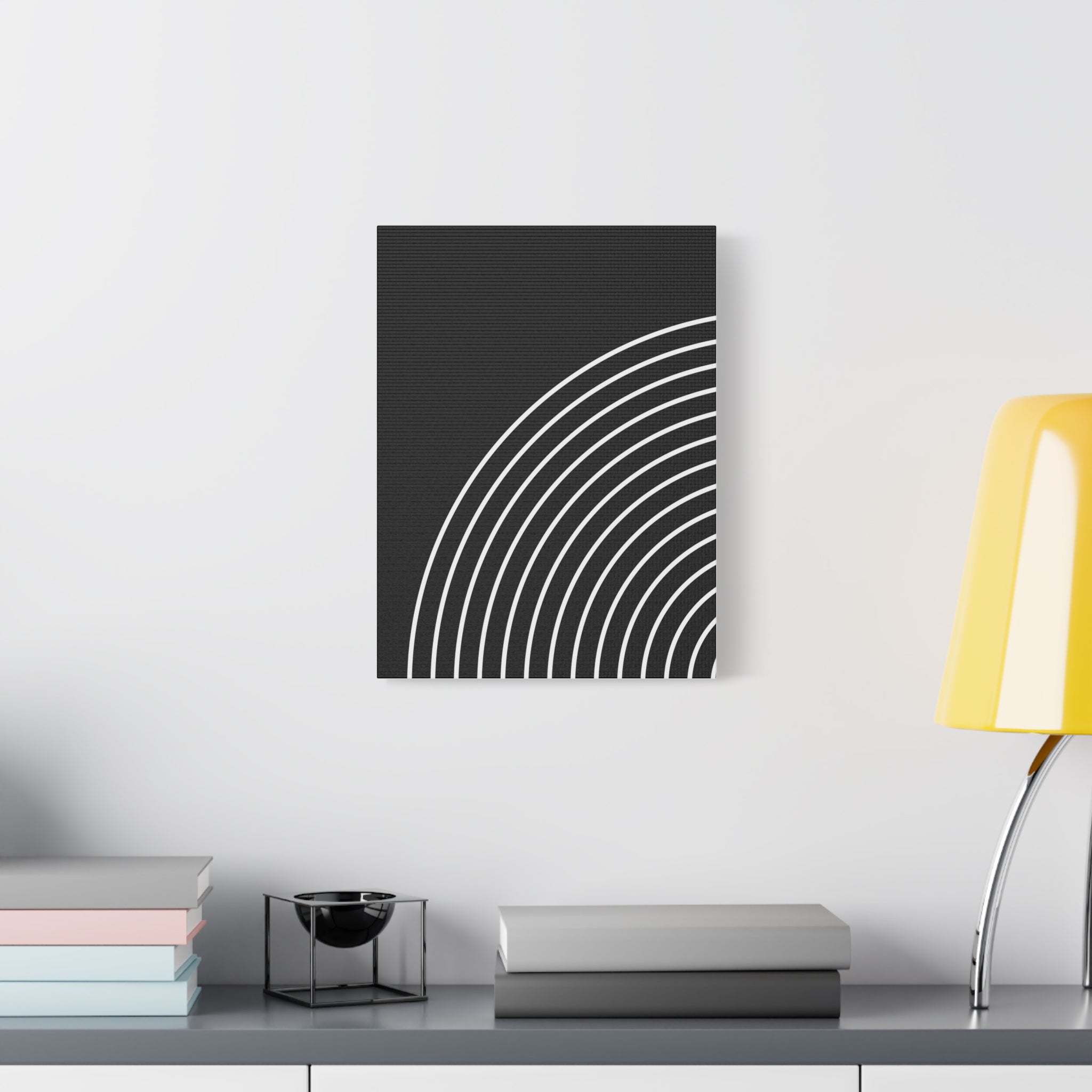 Minimalist Arc Canvas Art Print