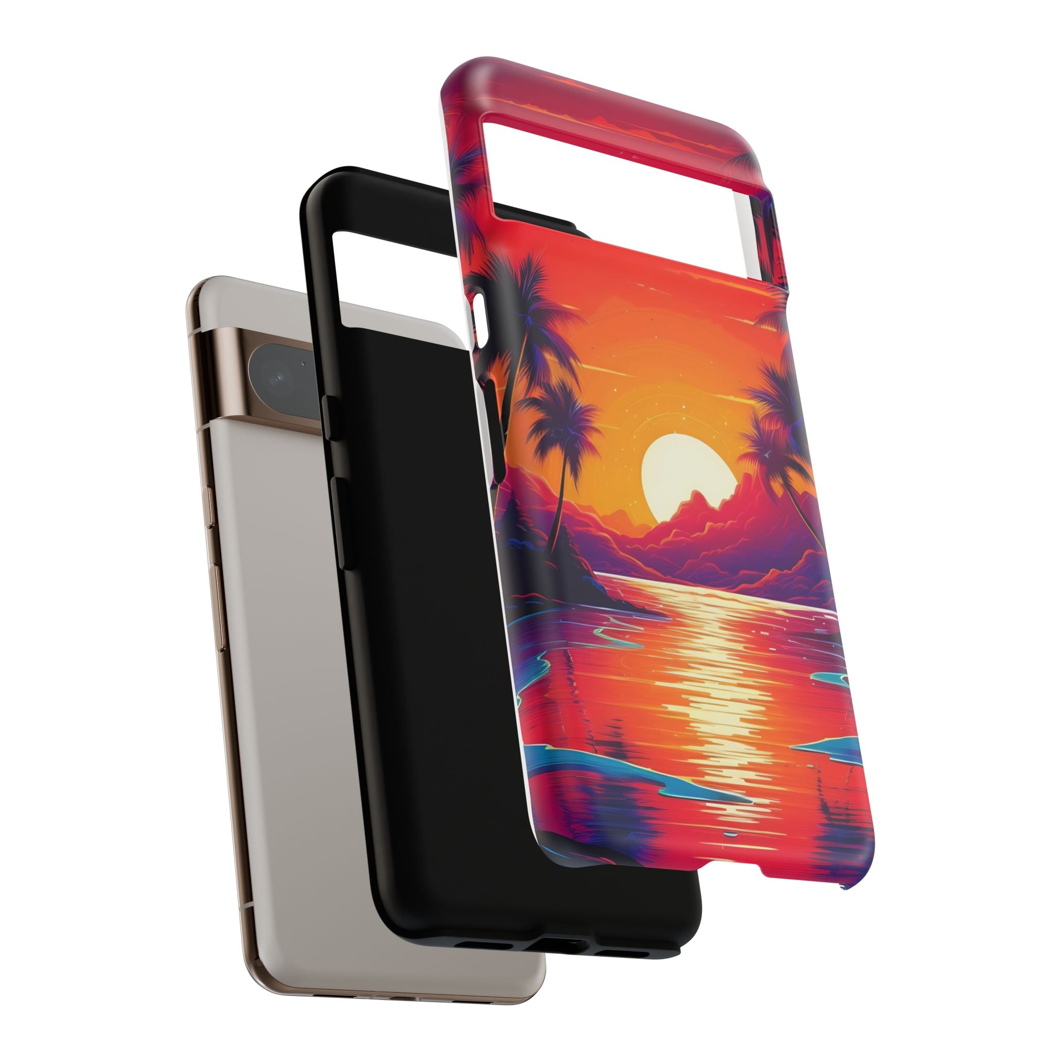 Sunset Beach Google Pixel Case (All Models) - Tropical Vibe