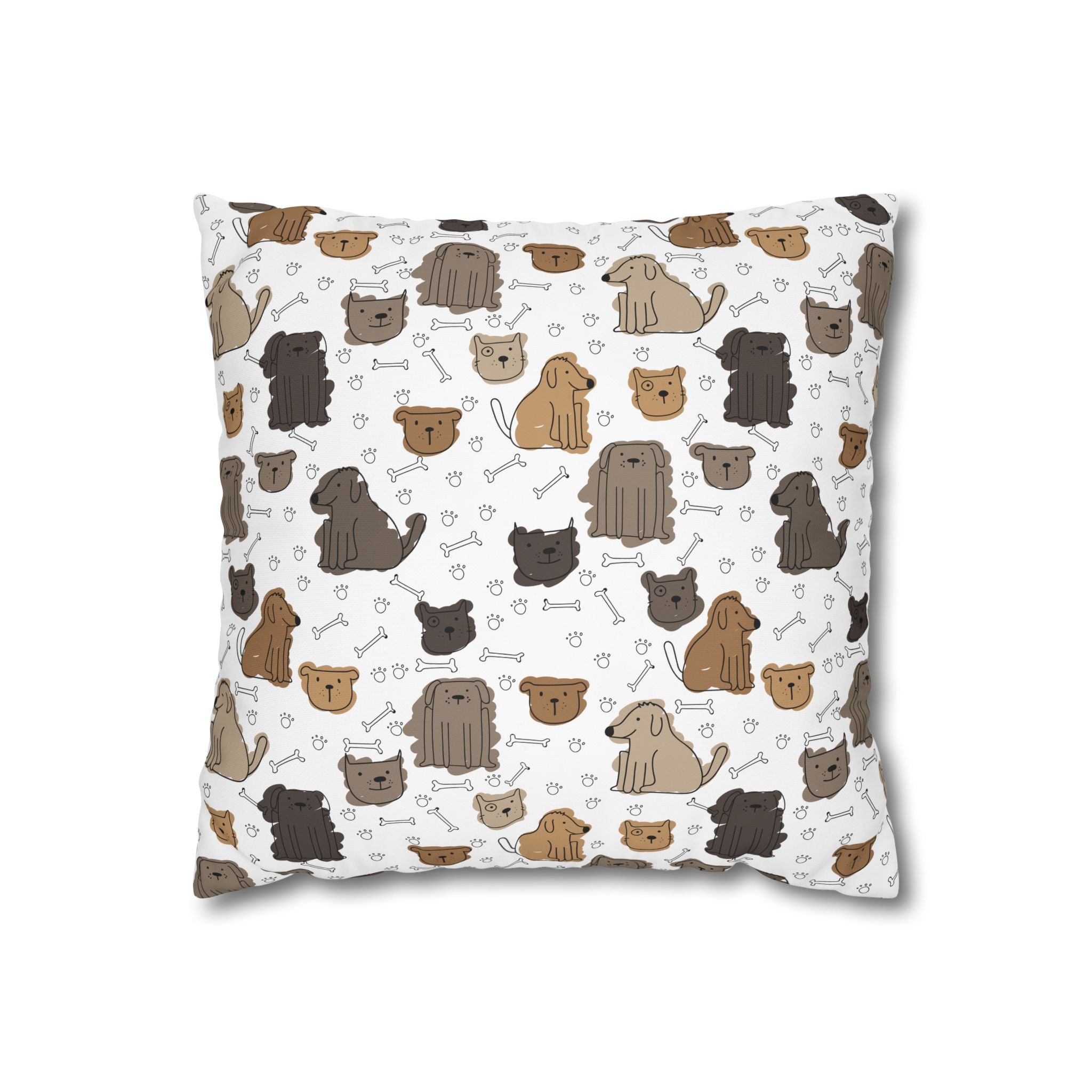 Cute Dog & Cat Pillowcase for Kids