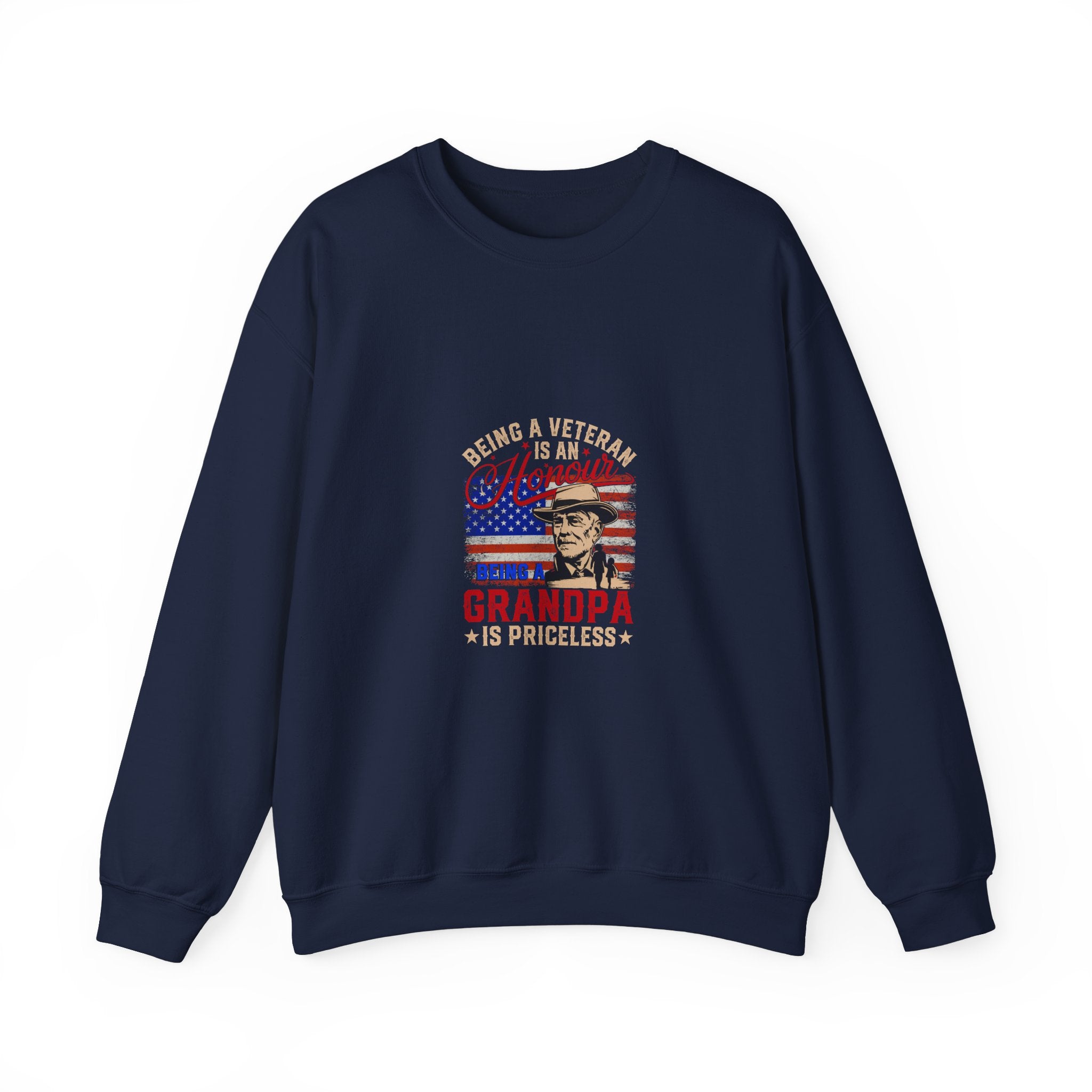 Veteran Grandpa: Honour & Priceless Sweatshirt