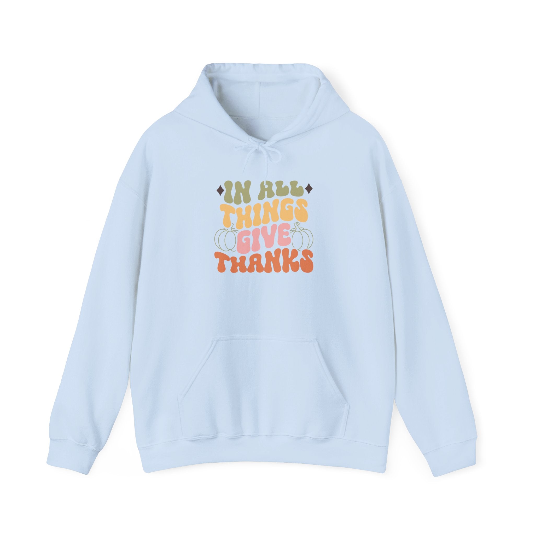 Groovy Thanks Hoodie - 70s Retro