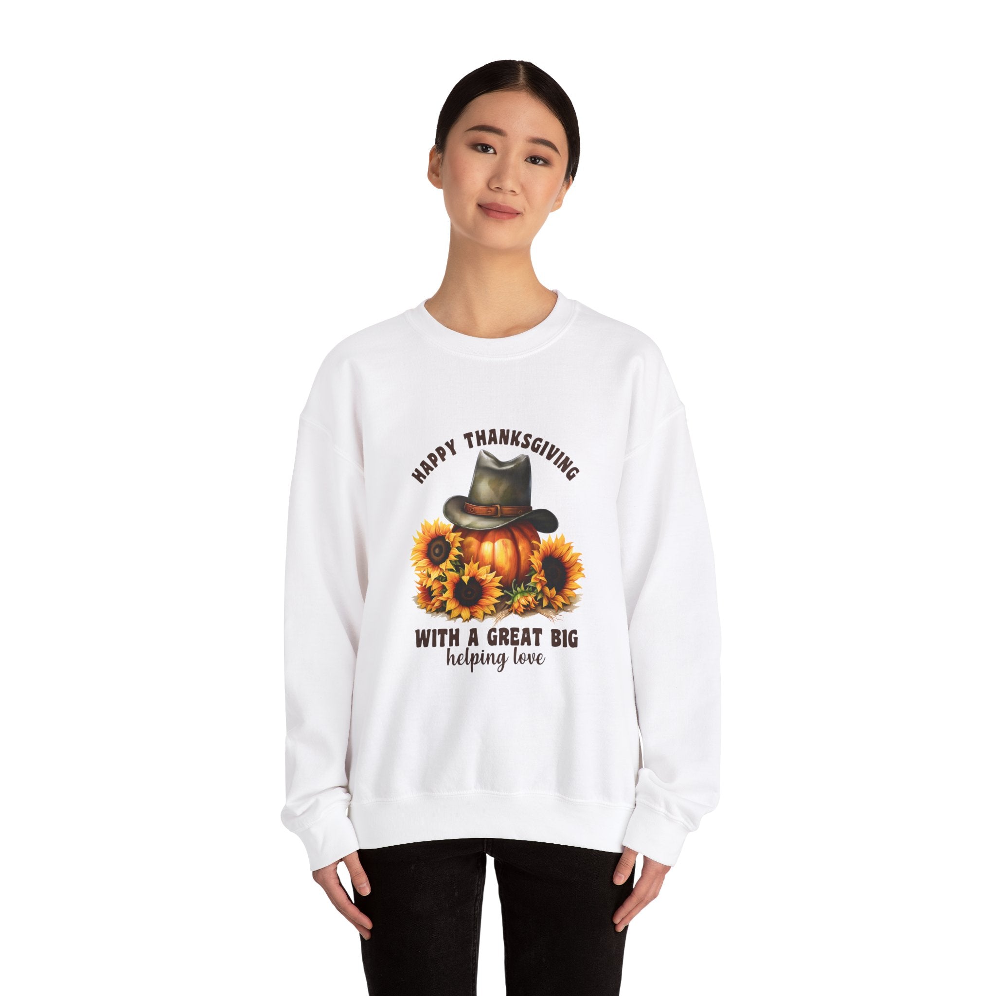 Happy Thanksgiving Pumpkin Sweatshirt