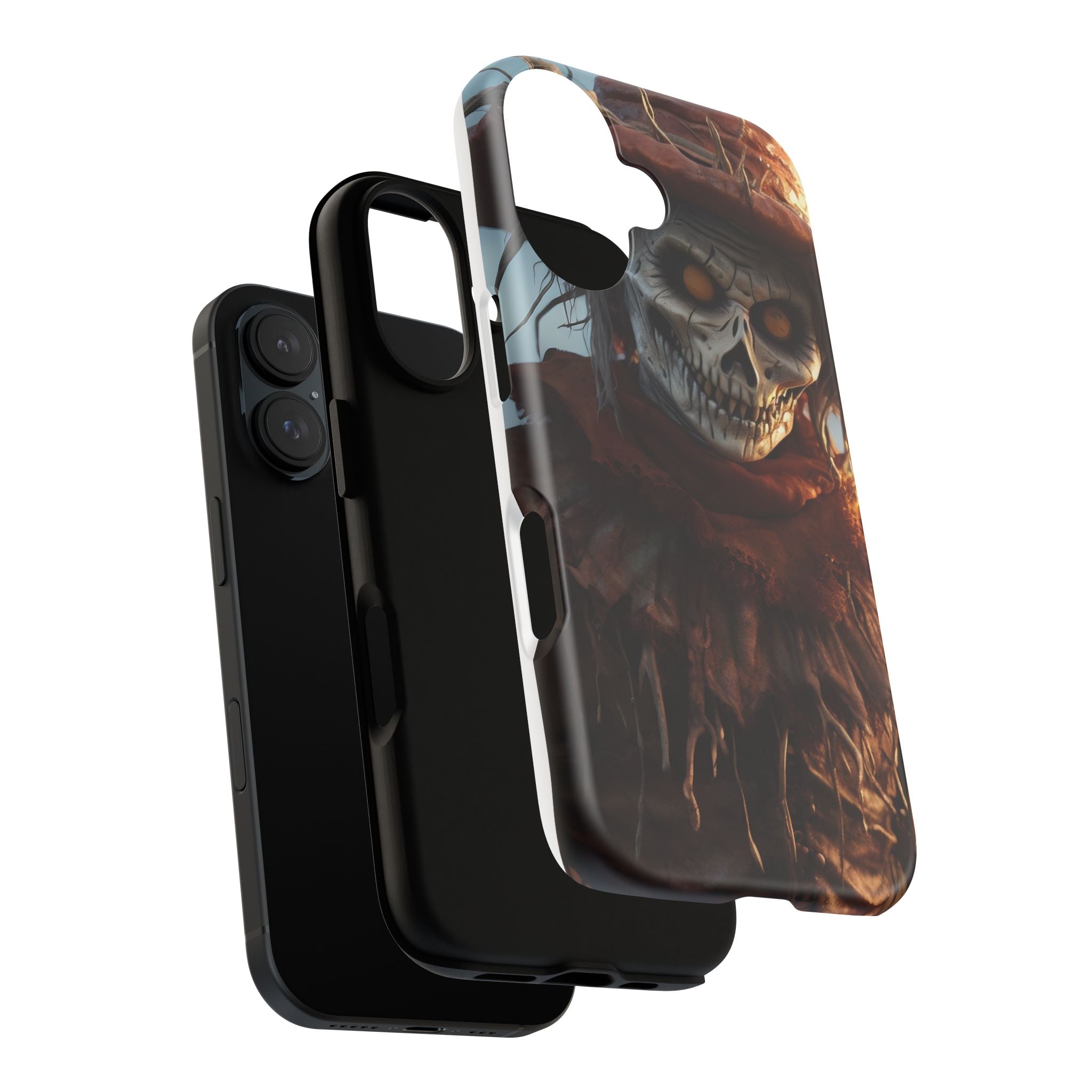 Creepy Scarecrow Hexagon iPhone Case