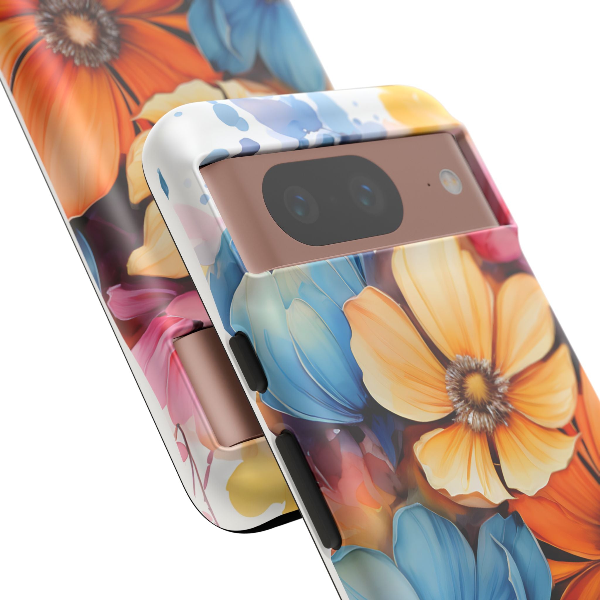 Vibrant Floral Watercolor Google Pixel Case (All Models)