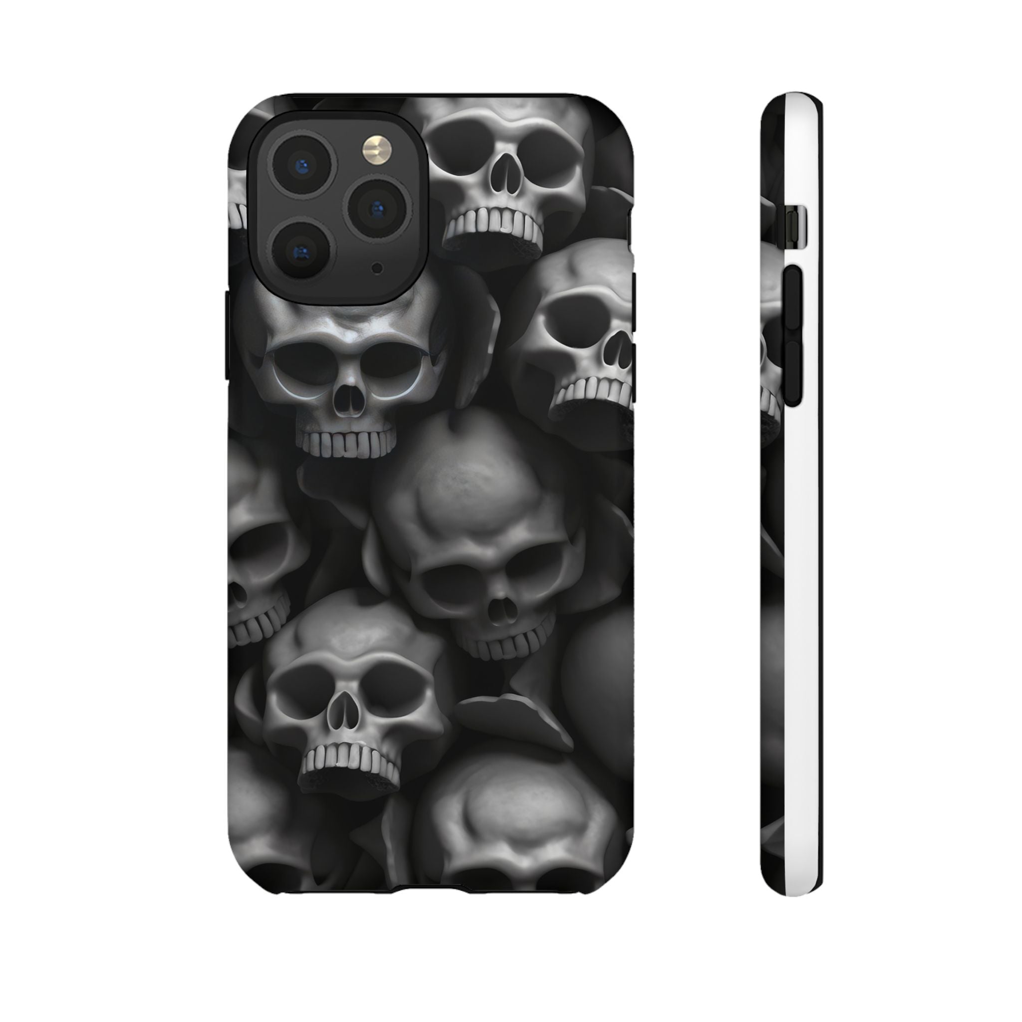 Memento Mori: Hexagon Stone iPhone Case