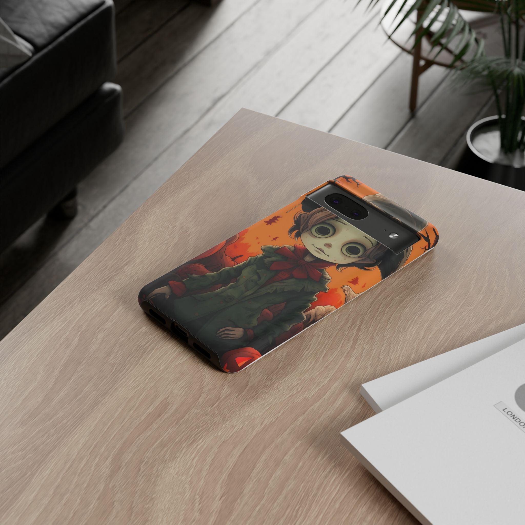 Spooky Autumn Child Google Pixel Case (All Models)