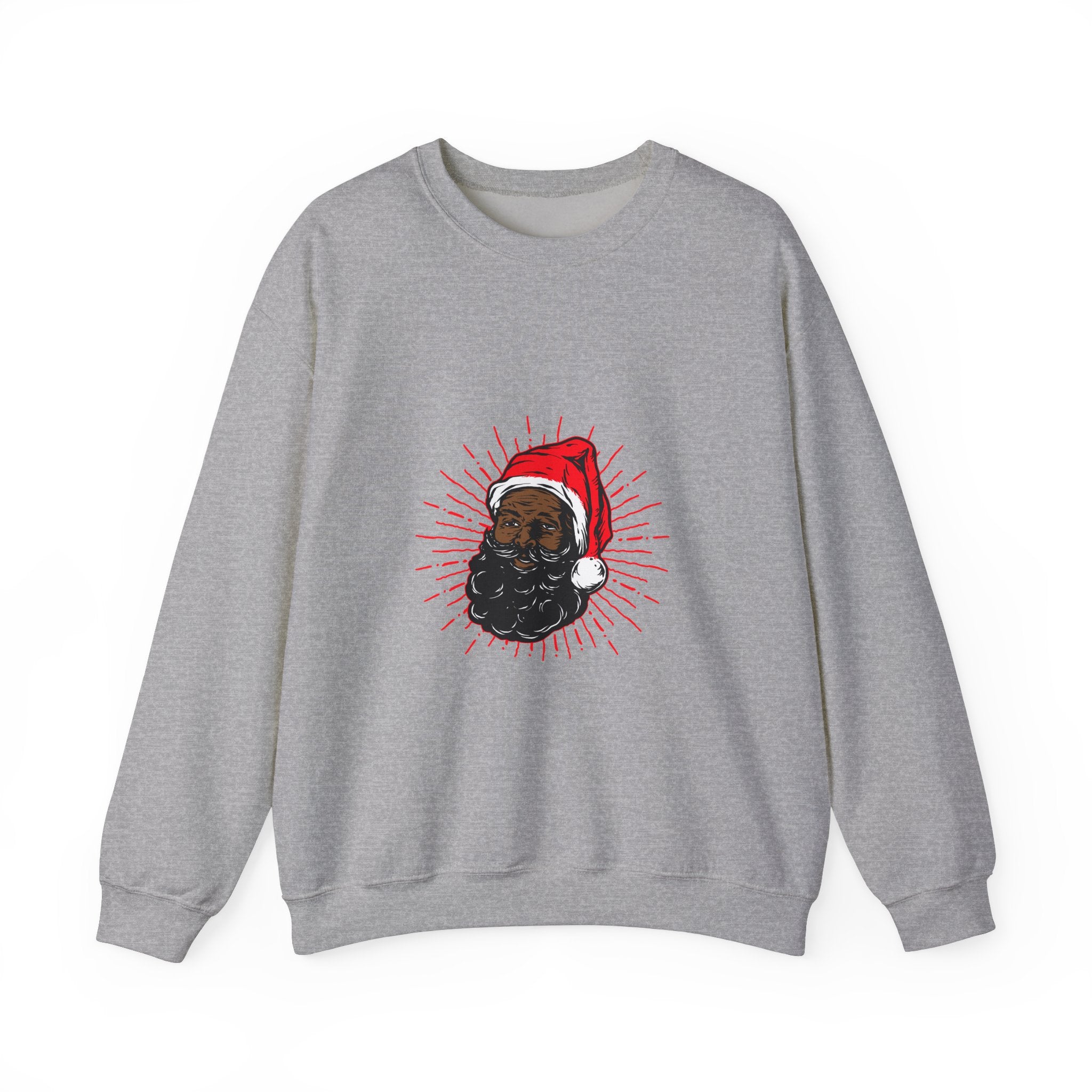 Black Santa Christmas Sweatshirt