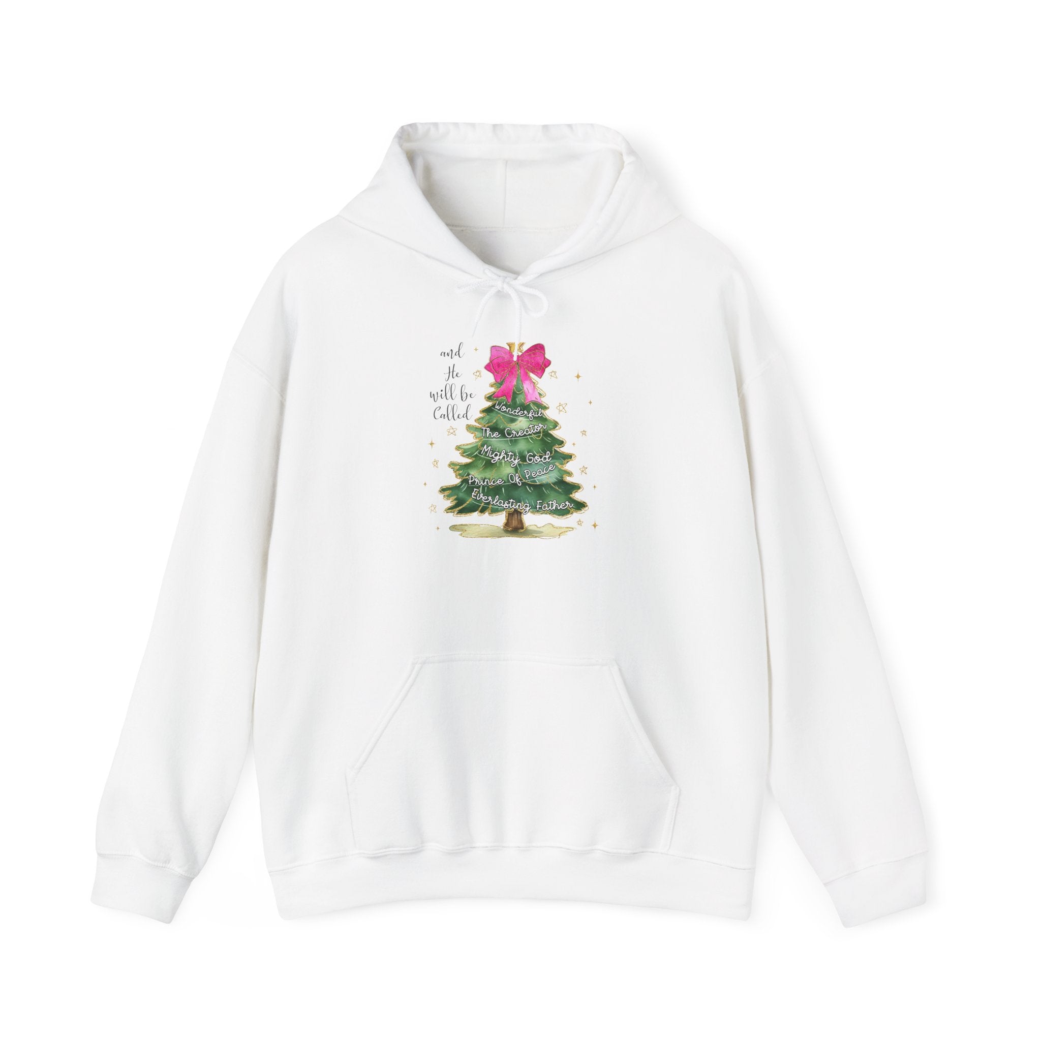 Watercolor Christmas Tree Hoodie