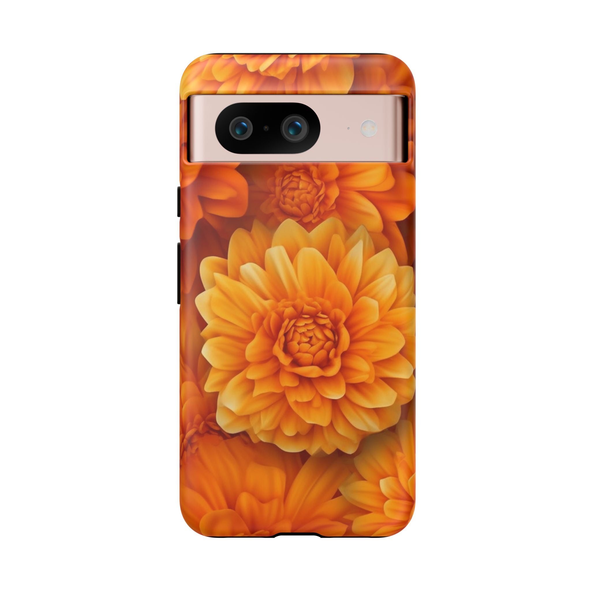 Vibrant Orange Dahlia Google Google Pixel Case (All Models)