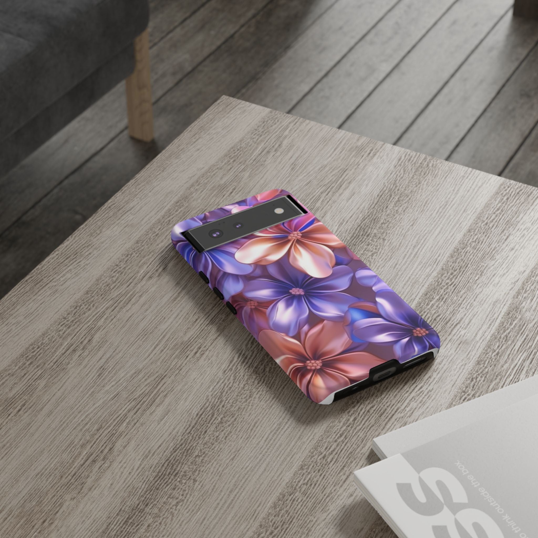 Metallic Flower Google Pixel Case (All Models)