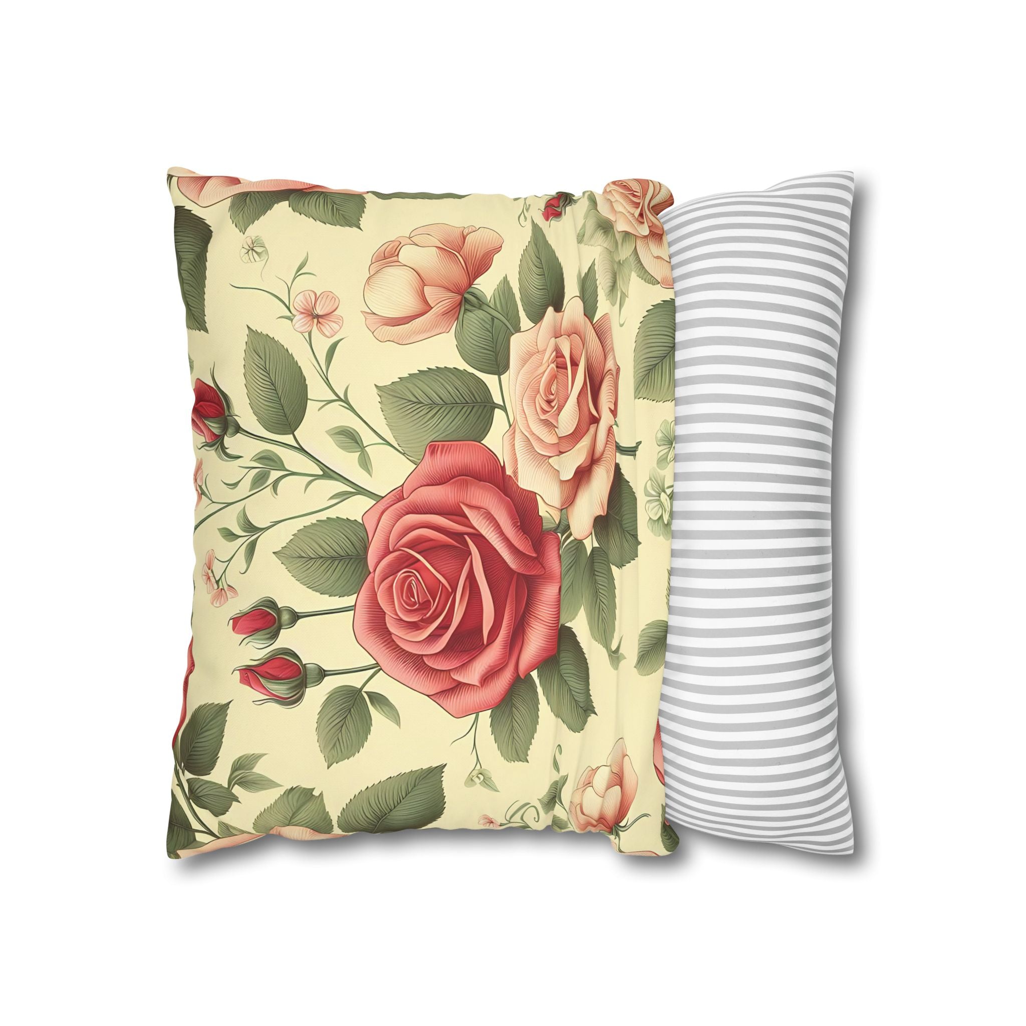 Vintage Rose Pillowcase - Floral Charm