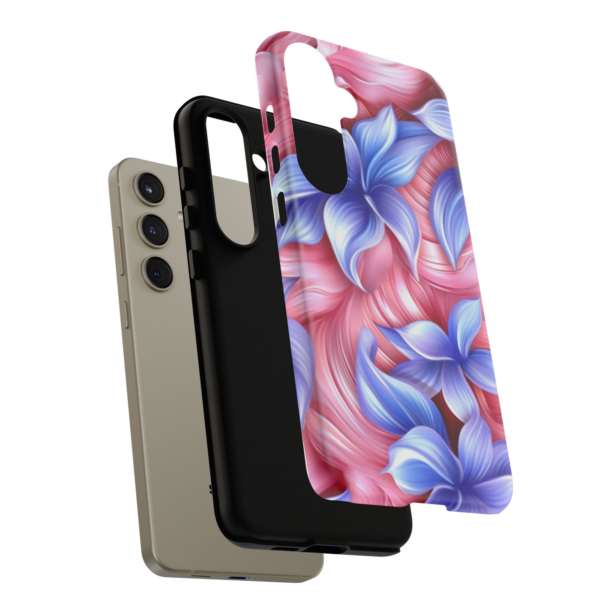 Dreamy Pink Floral Samsung Case