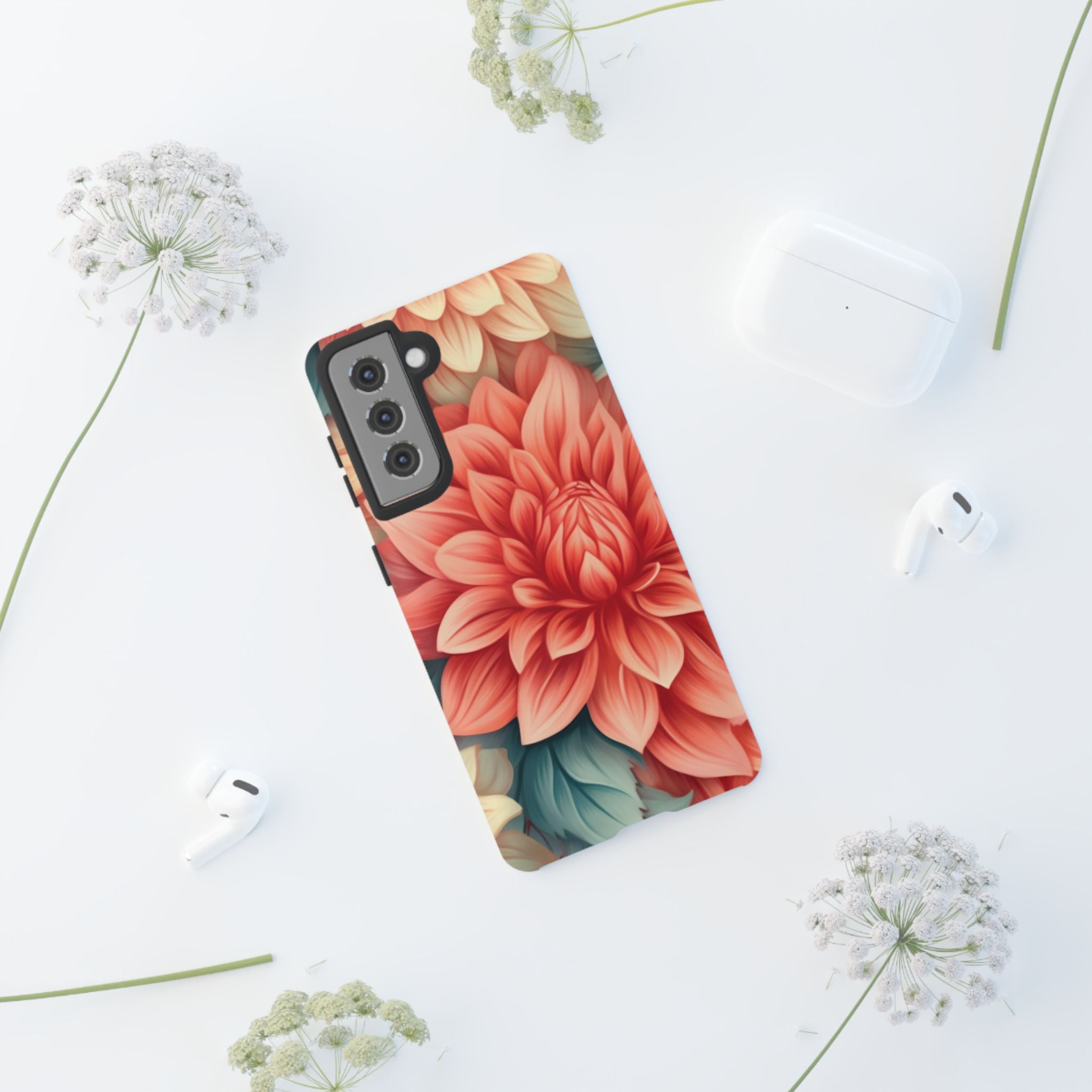 Dahlia Bloom Samsung Phone Case