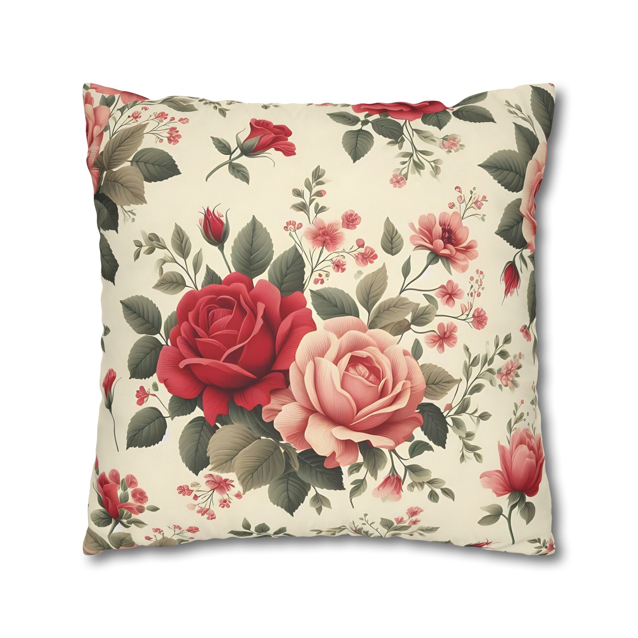 Vintage Rose Pillowcase - Floral Bedding