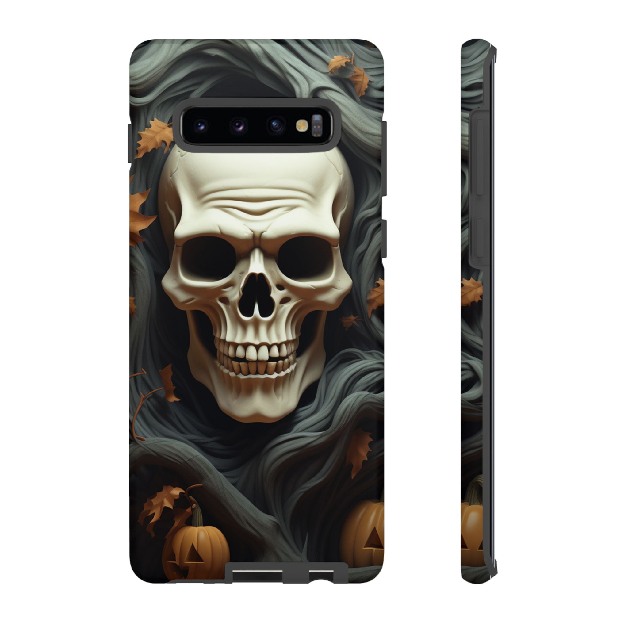 Spooky Skull Samsung Case: Halloween Edition