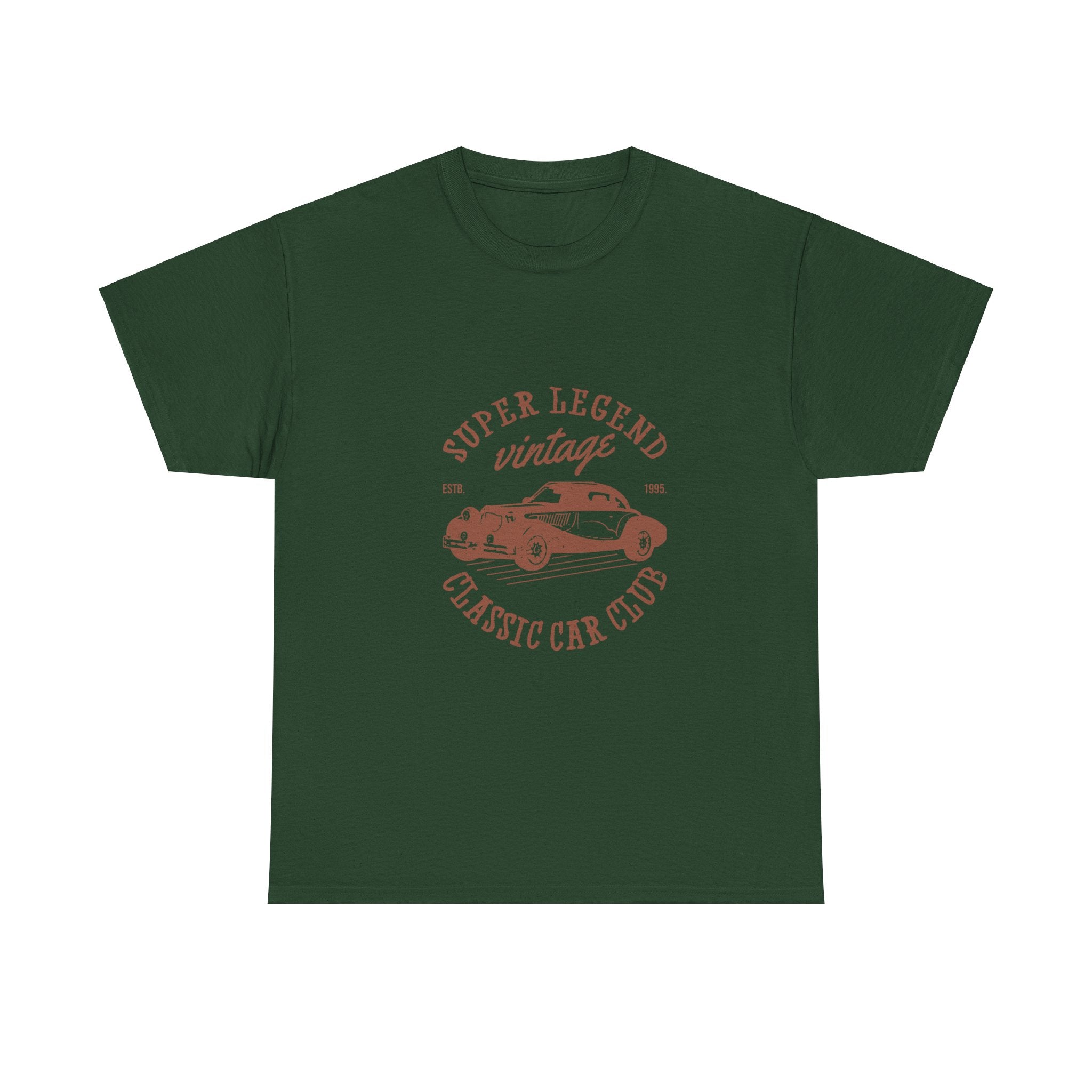 Vintage Car Club T-Shirt - Super Legend