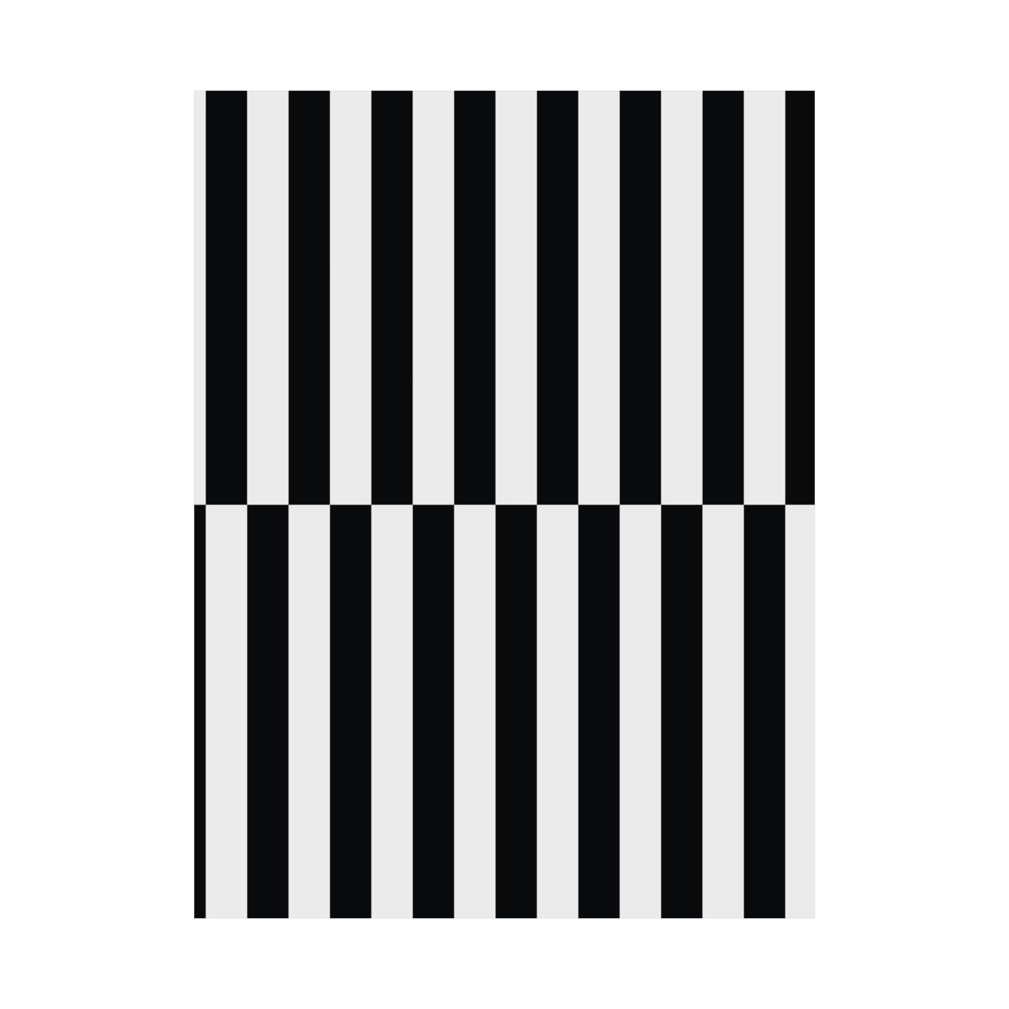 Op Art Stripe Shift Vertical Poster