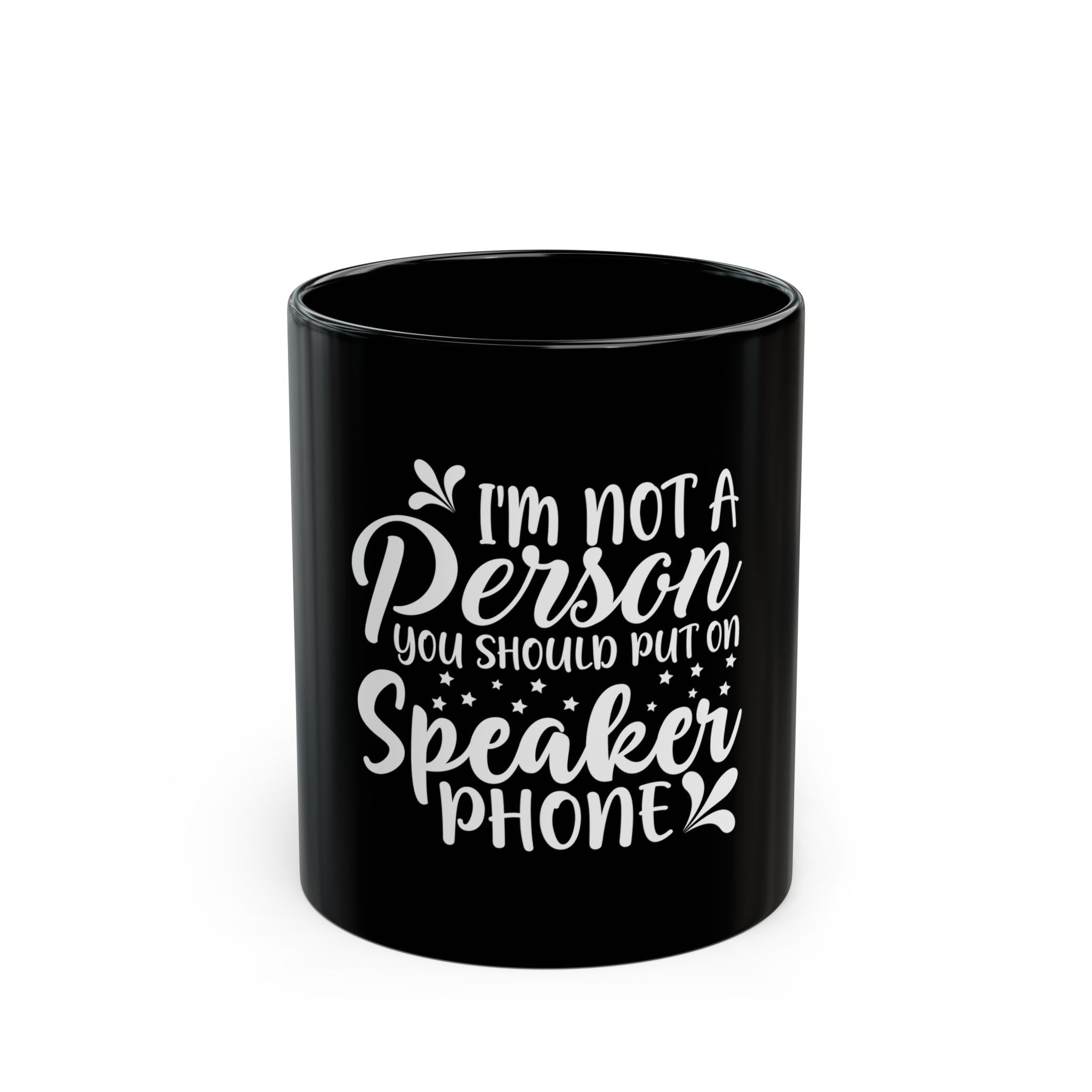 Speaker Phone No-No Mug