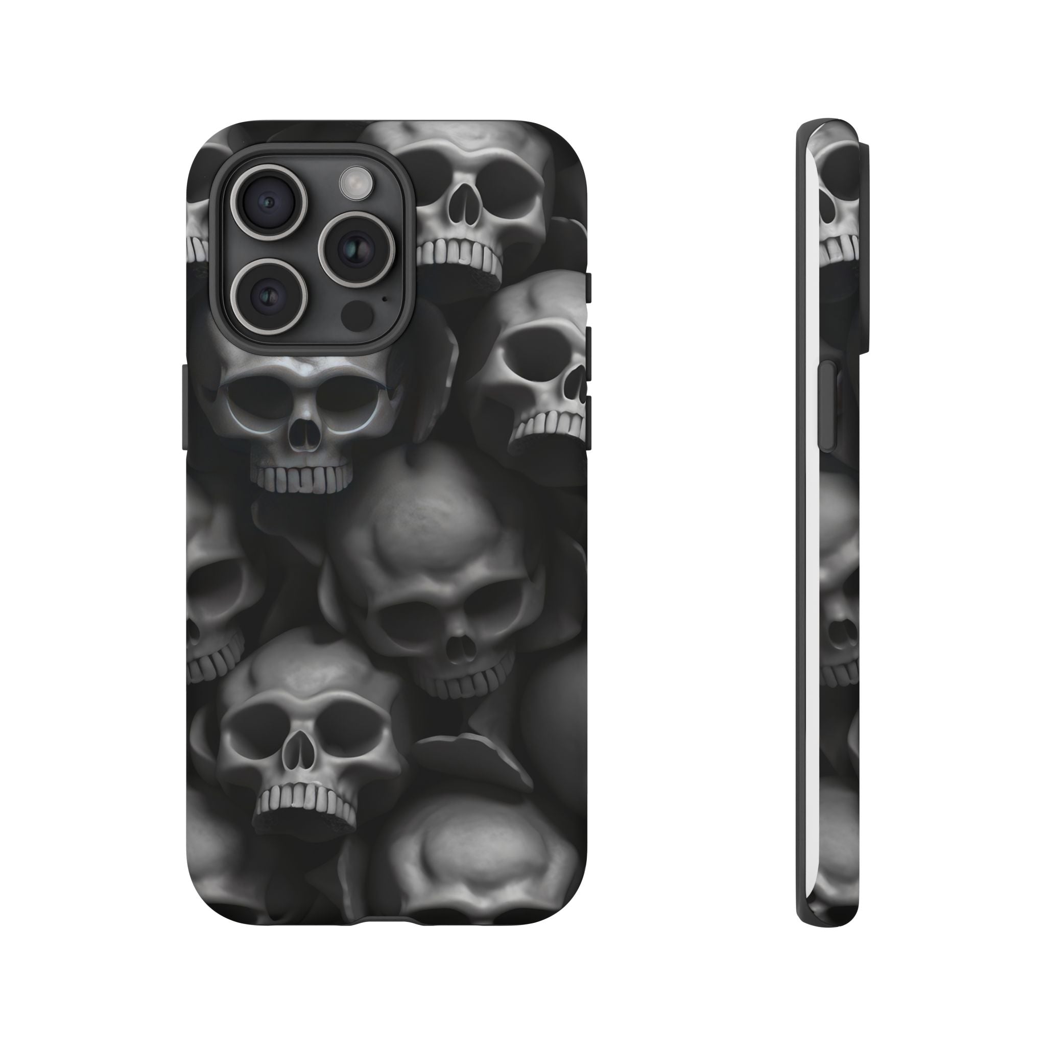 Memento Mori: Hexagon Stone iPhone Case