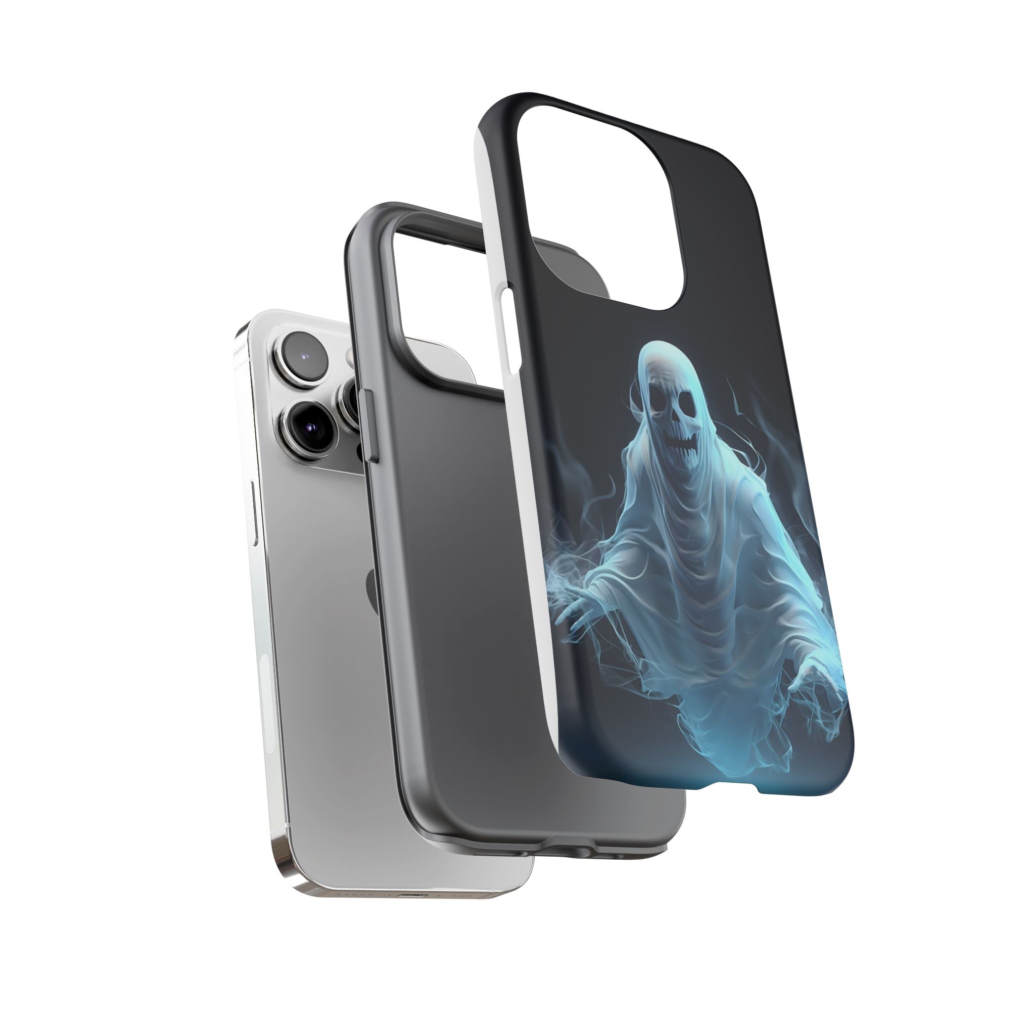 Ethereal Ghost Hexagon iPhone Case