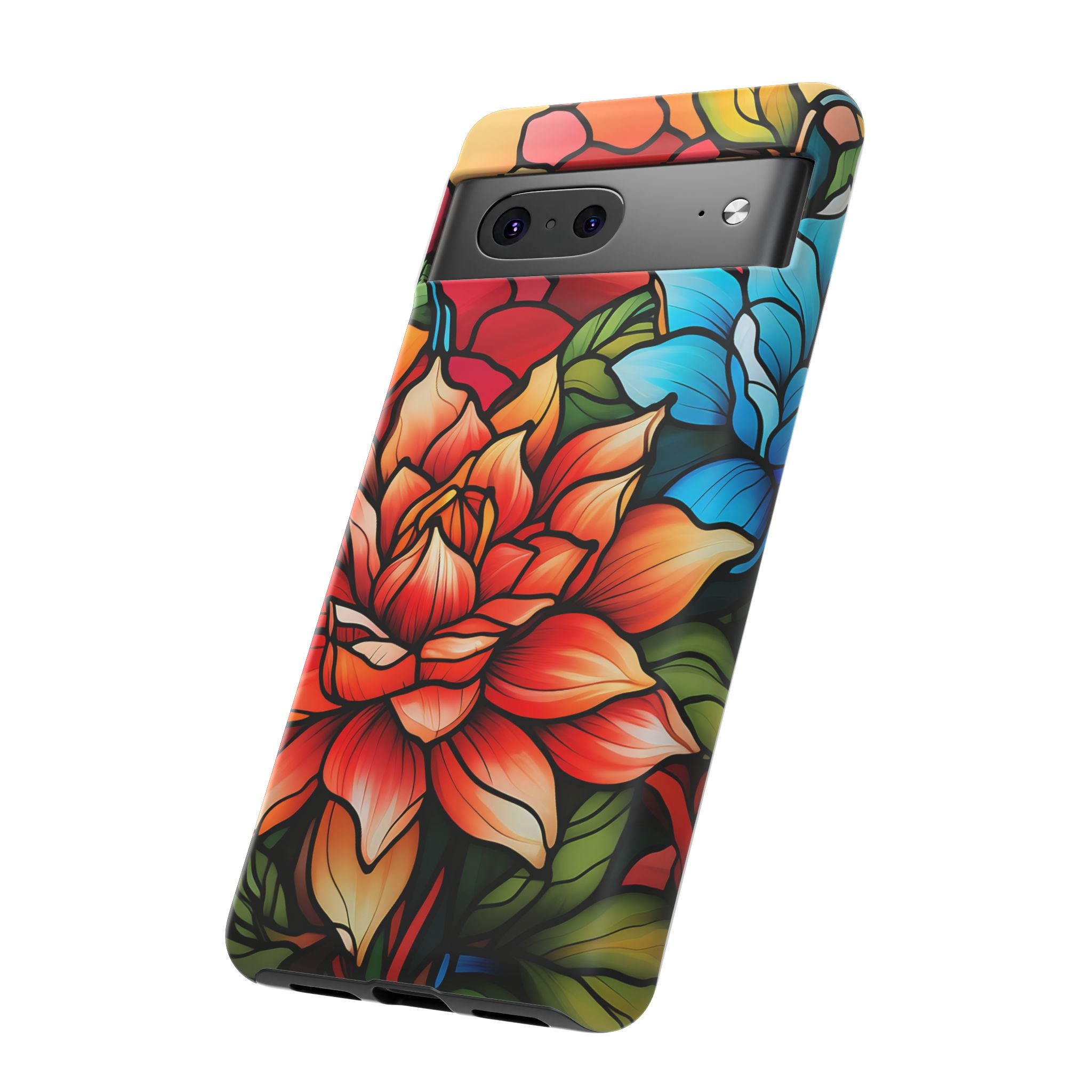 Stained Glass Floral Google Pixel Case (All Models)