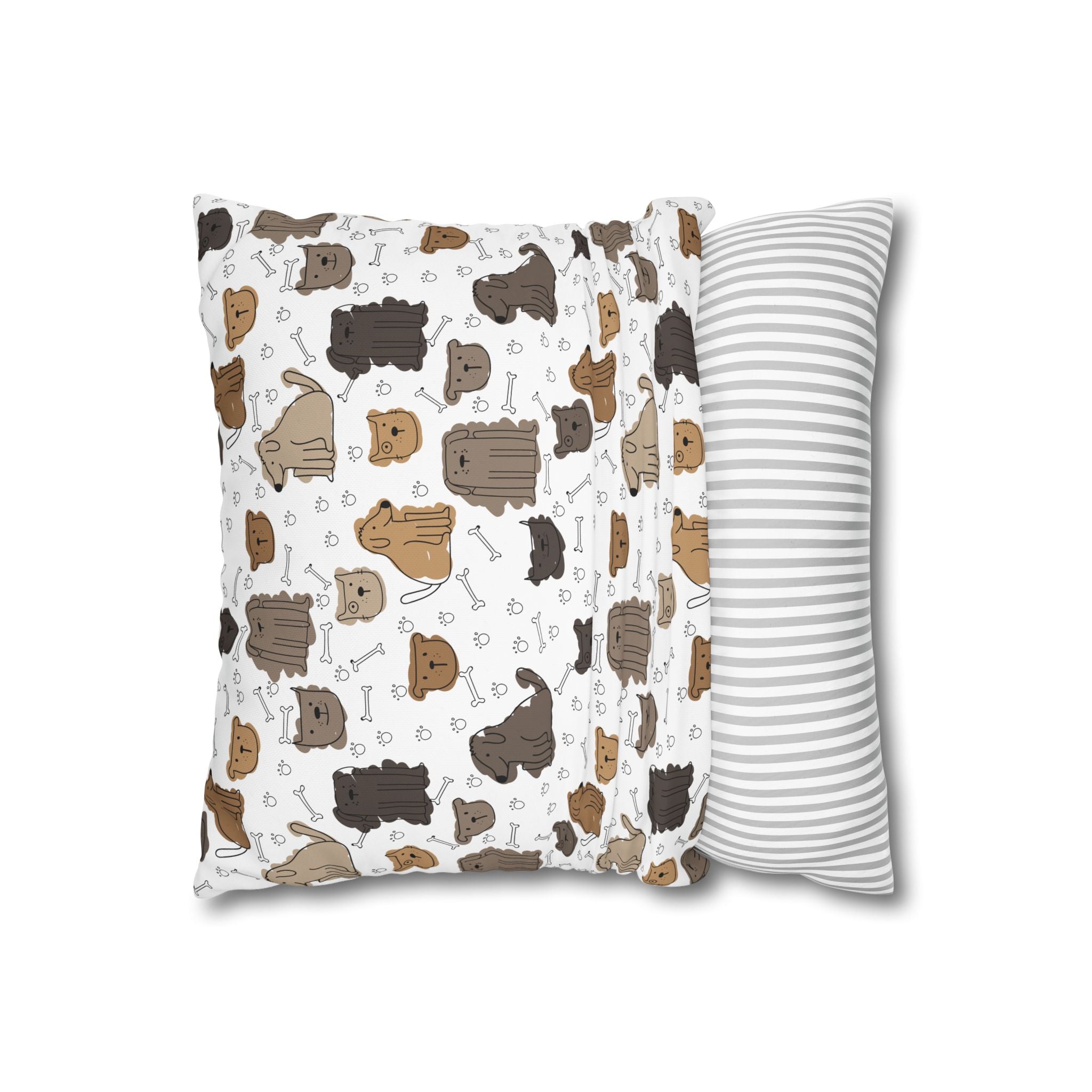 Cute Dog & Cat Pillowcase for Kids