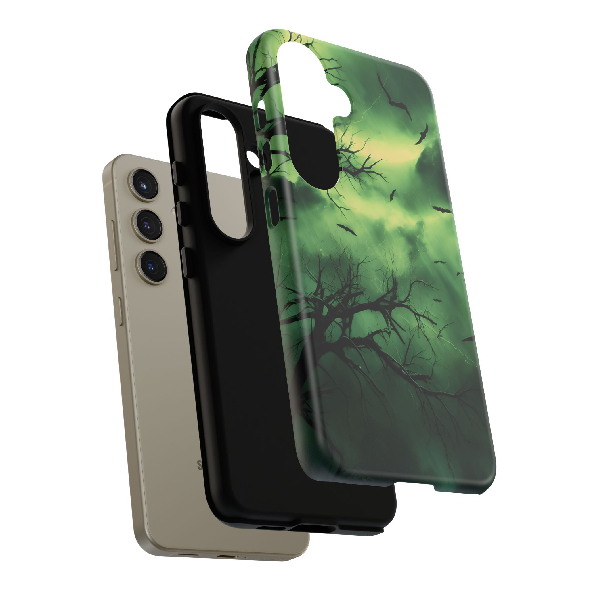 Gothic Green Forest Samsung Case