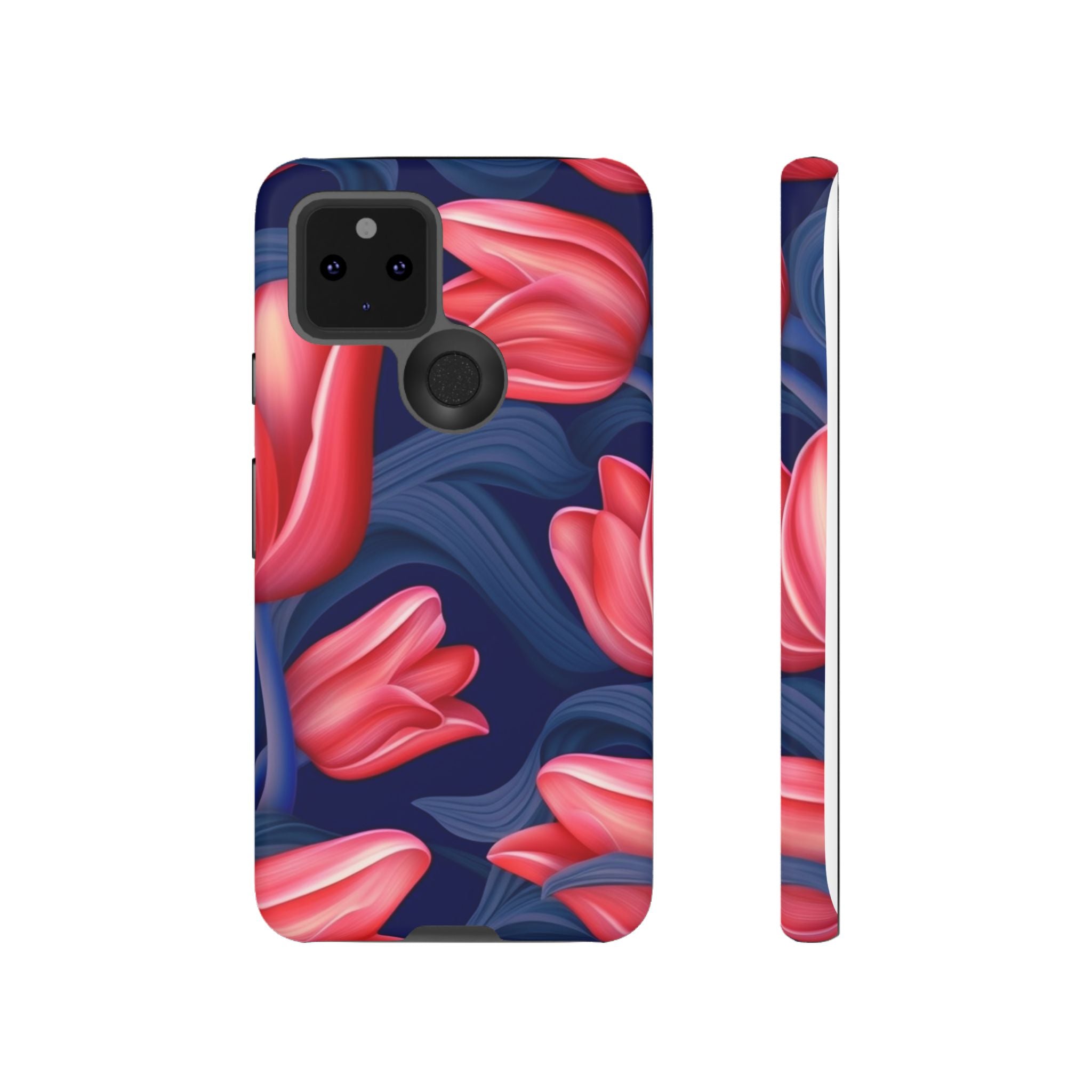 Vibrant Red Tulips Google Pixel Case (All Models)