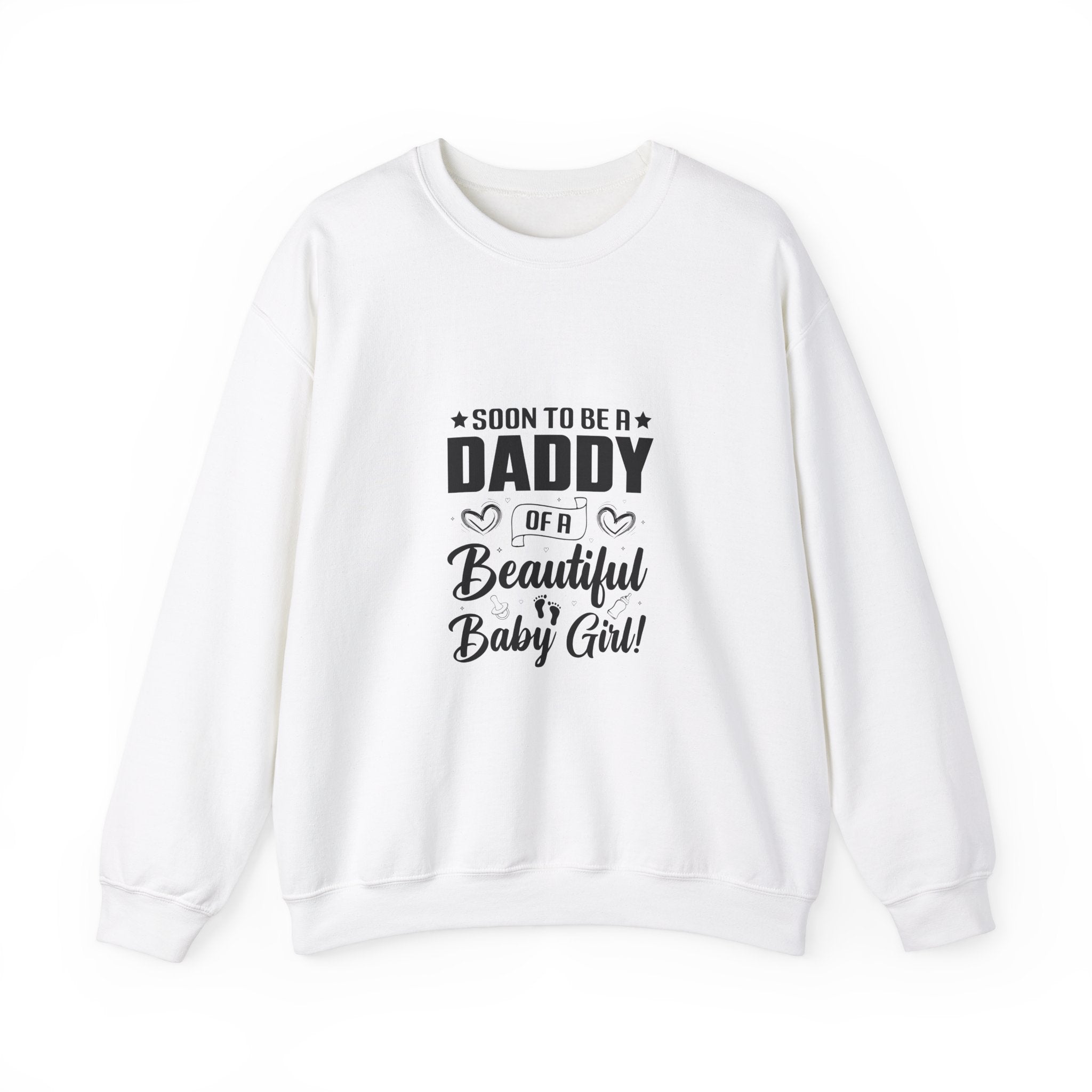 Daddy's Soon-to-be Baby Girl Sweatshirt