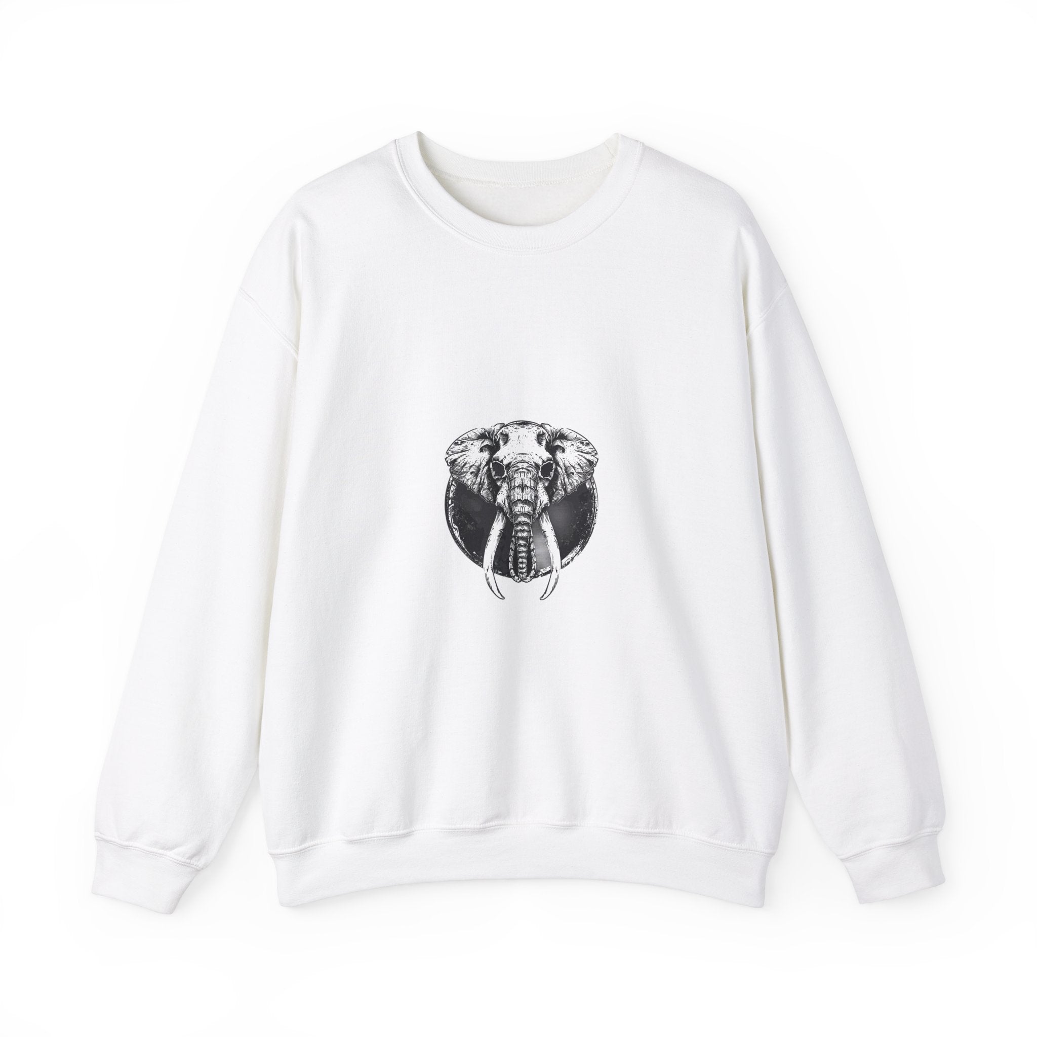 Vintage Elephant Head Sweatshirt