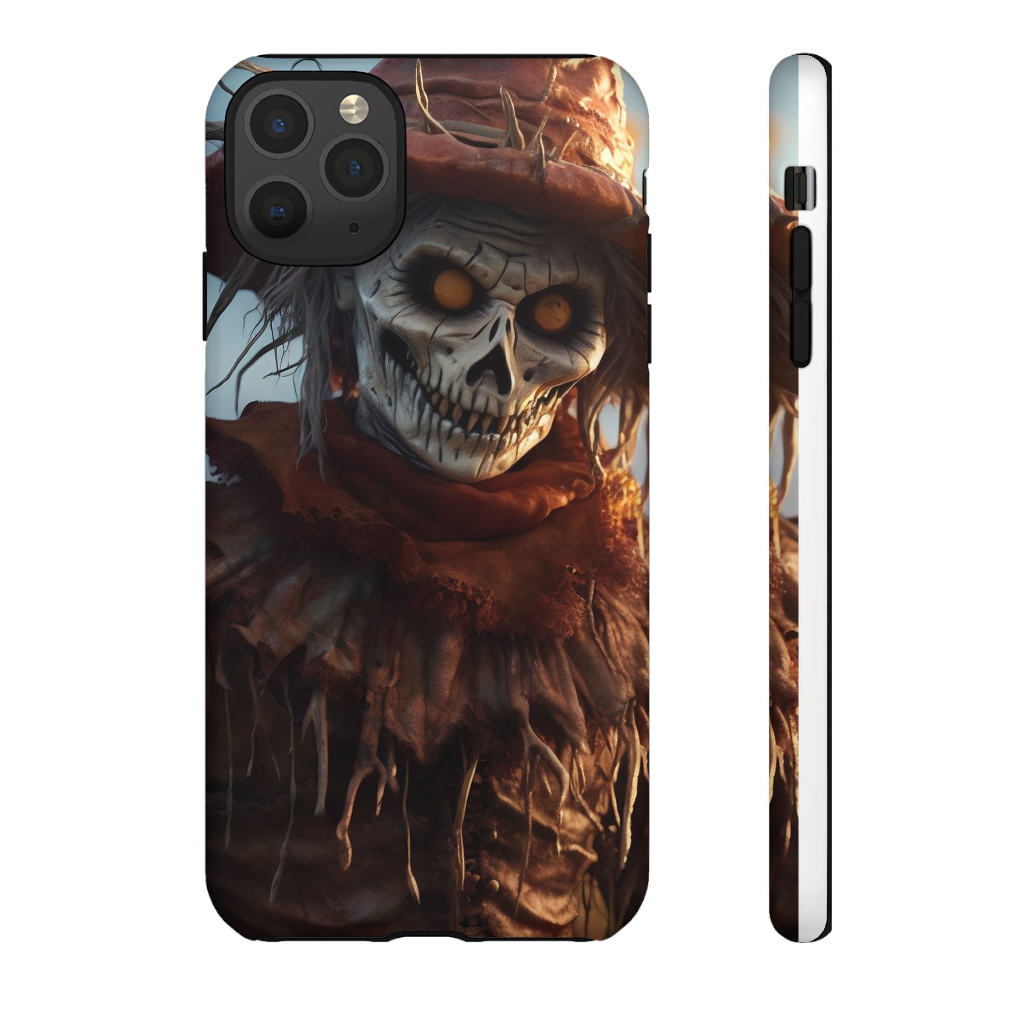 Creepy Scarecrow Hexagon iPhone Case