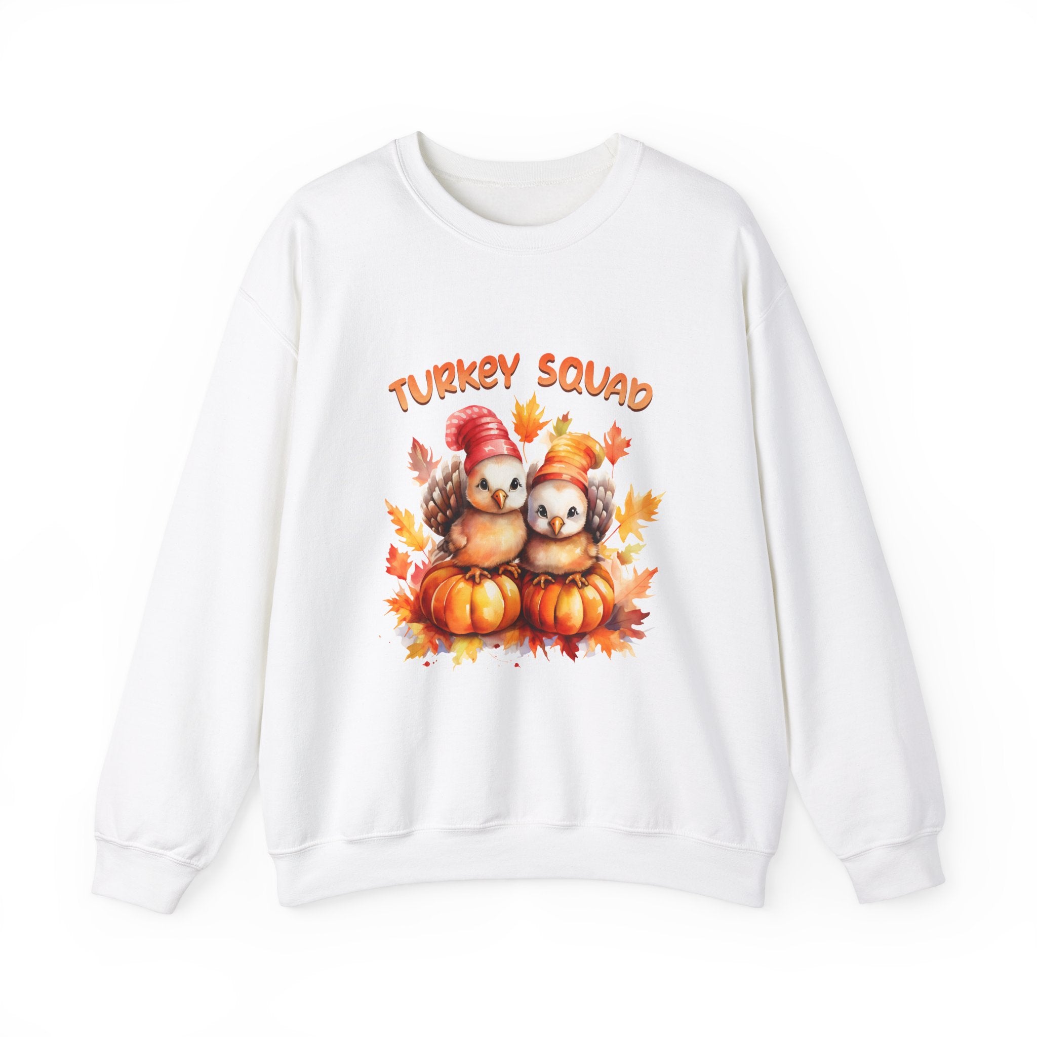 Turkey Squad Chick Thanksgiving Sweatshirt