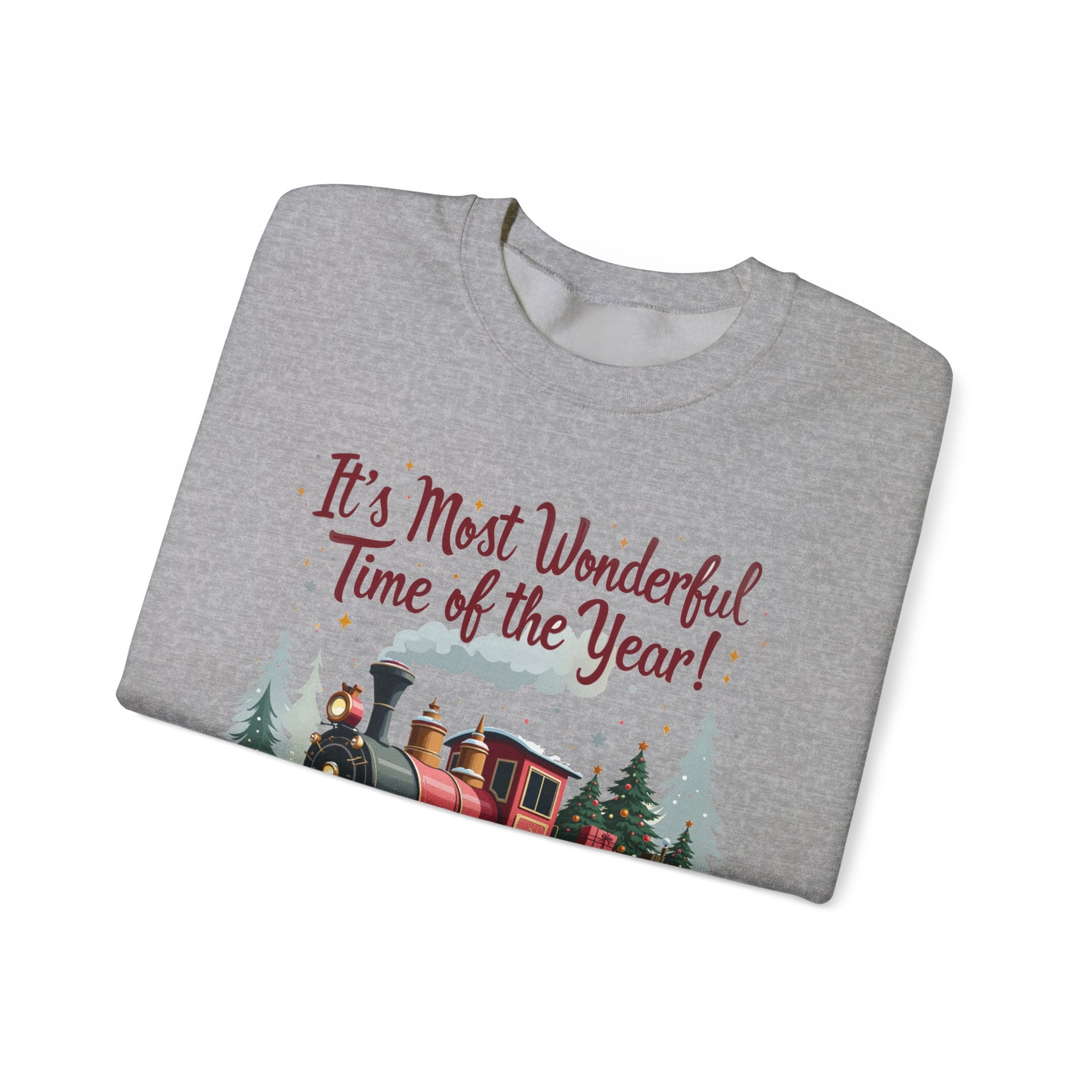 Christmas Steam Train Sweatshirt