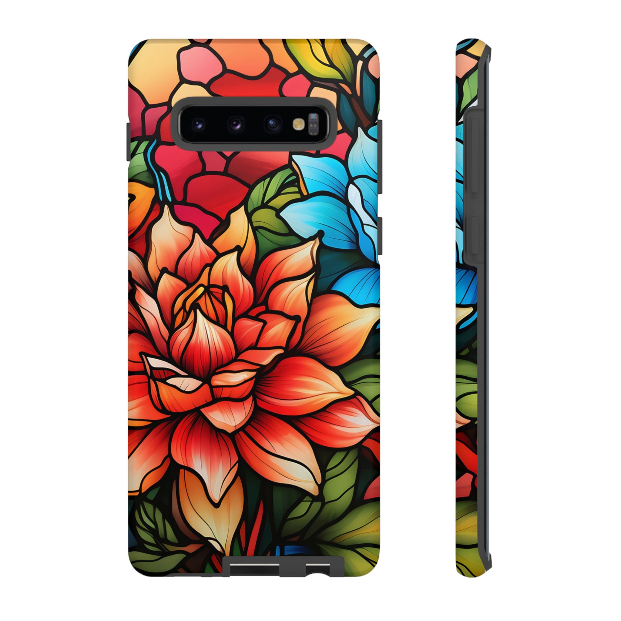 Stained Glass Floral Samsung Case