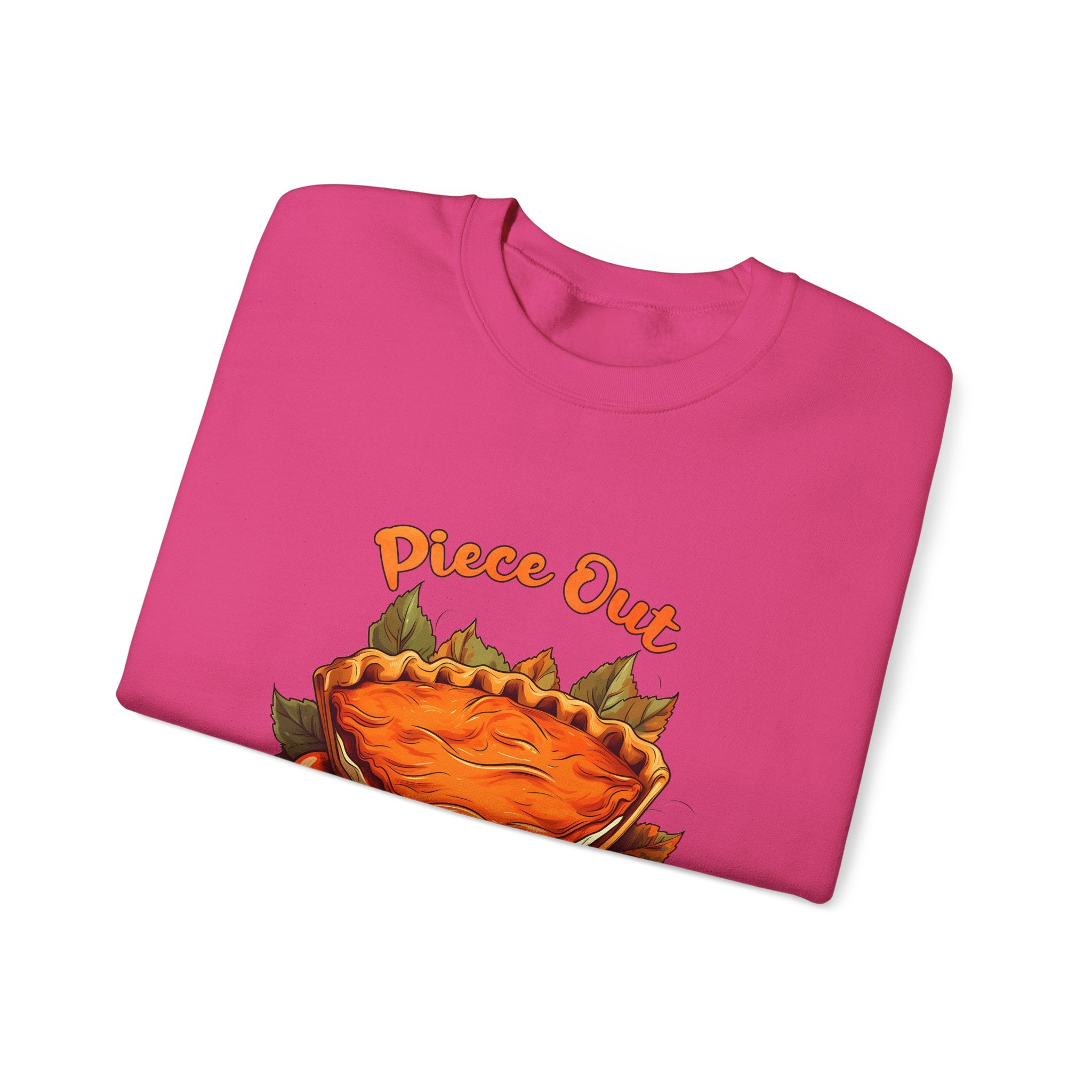 Piece Out Pumpkin Pie Thanksgiving Sweatshirt