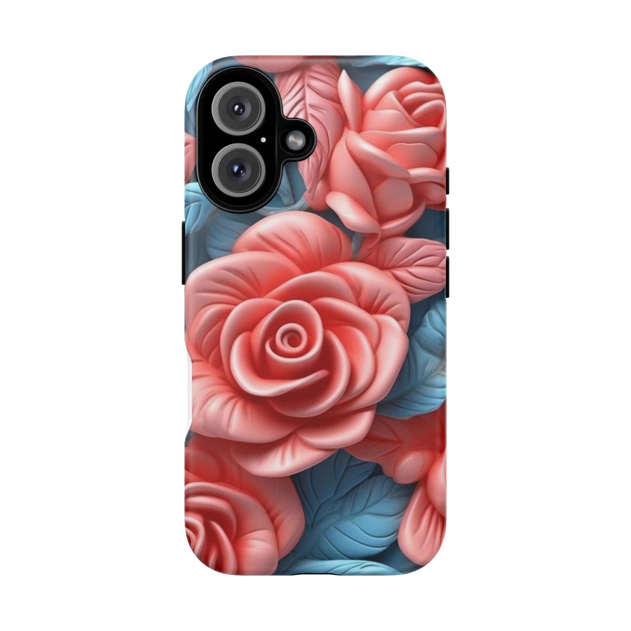 Stylized Floral iPhone Case - Hexagon Stone