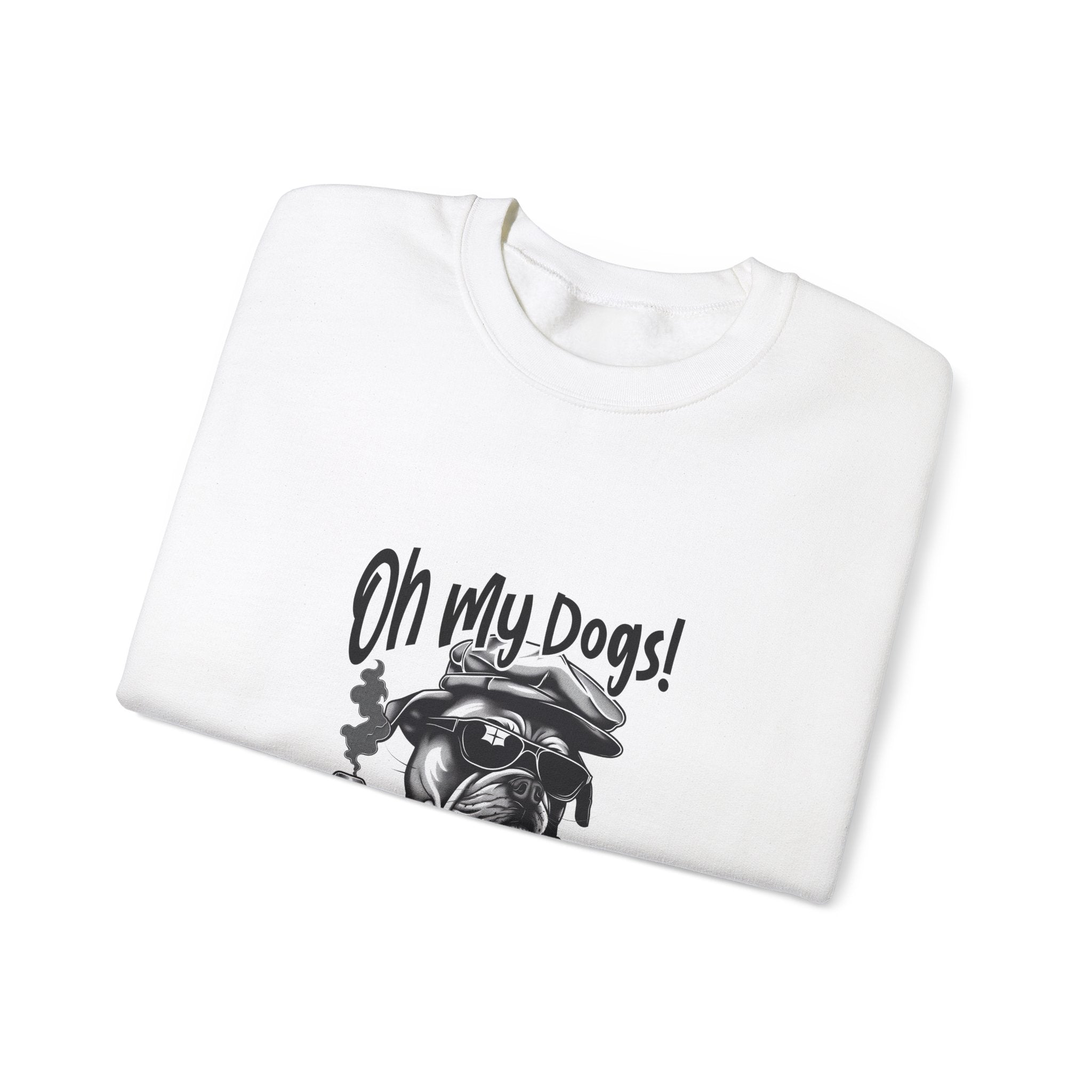 Oh My Dogs! Bulldog Gangster Sweatshirt