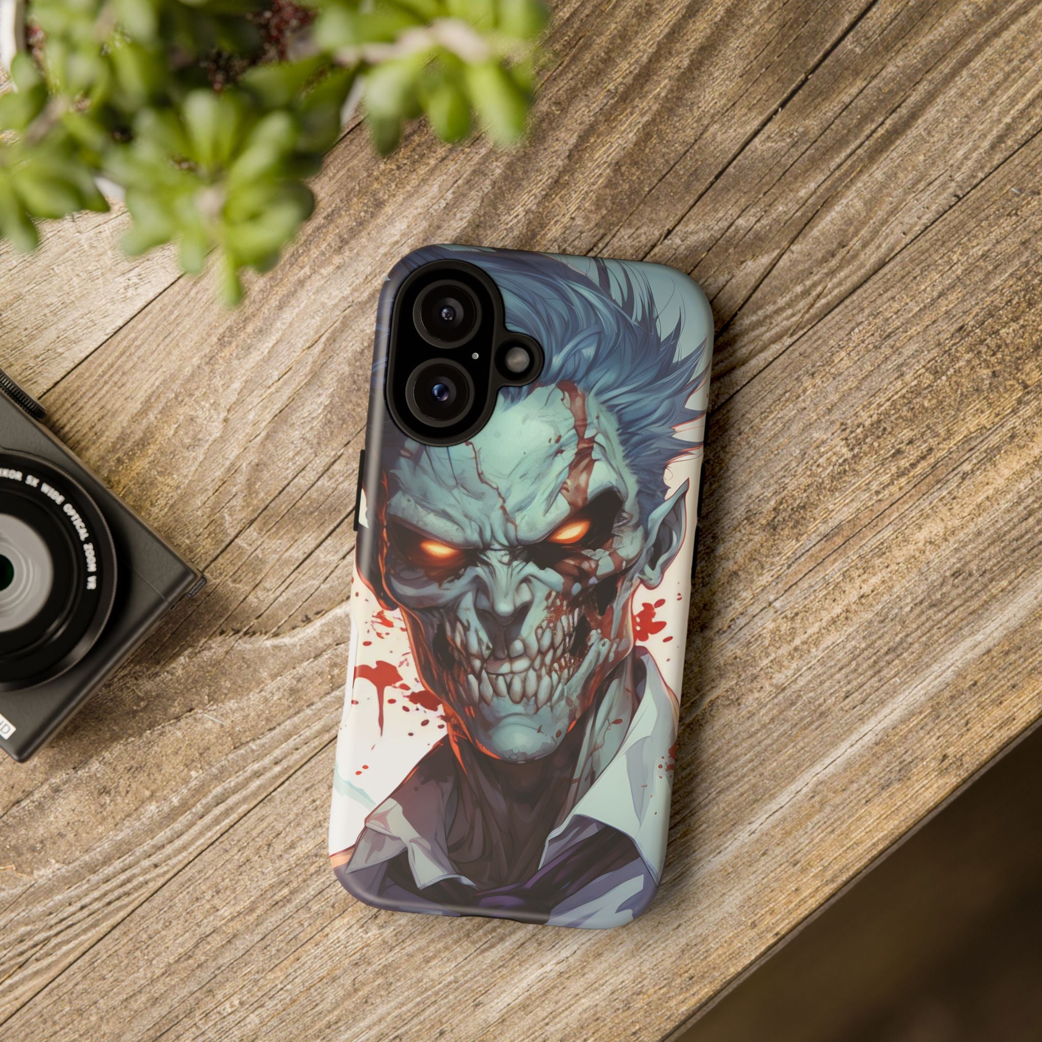 Zombie Elegance Hexagon iPhone Case