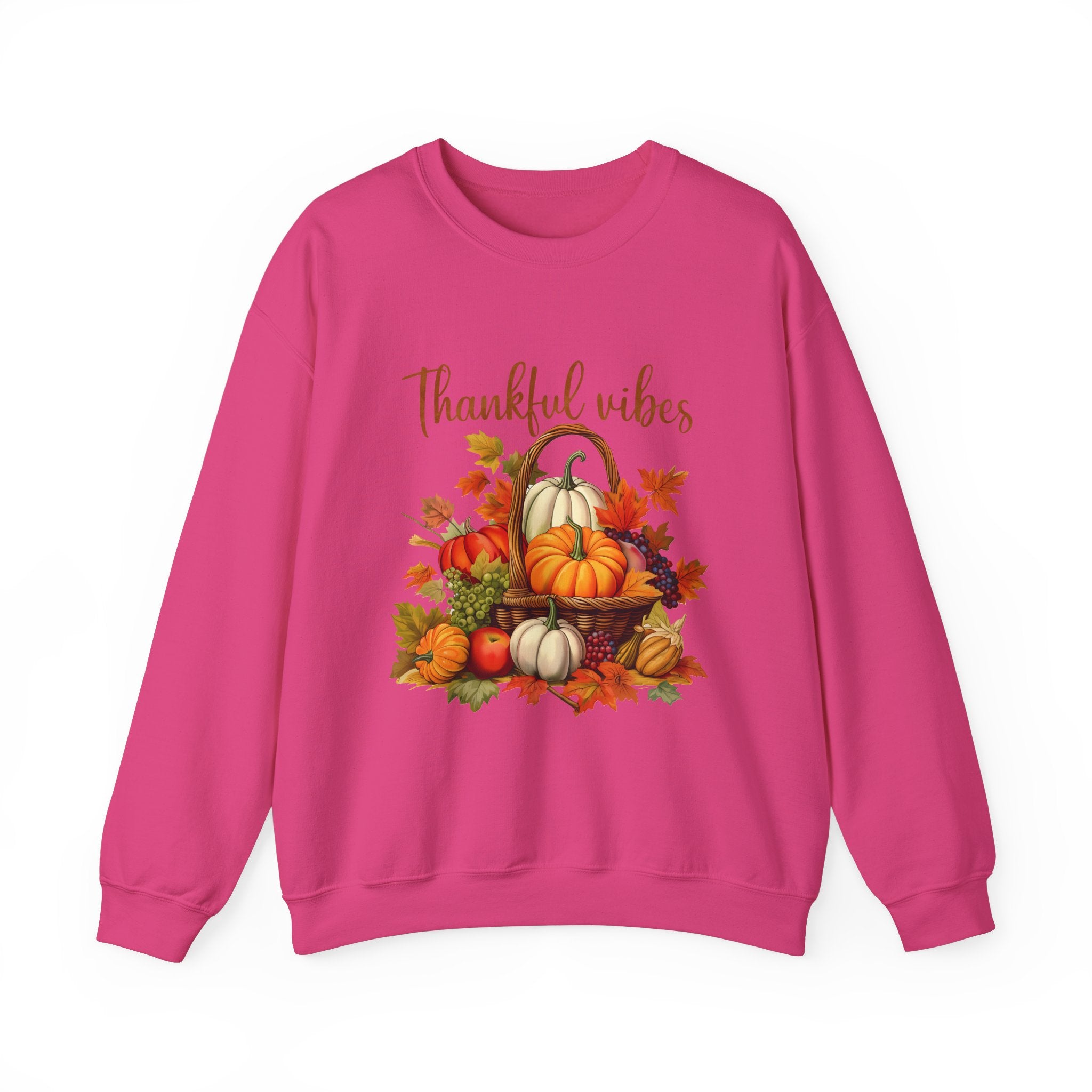 Thankful Vibes Autumn Harvest Sweatshirt