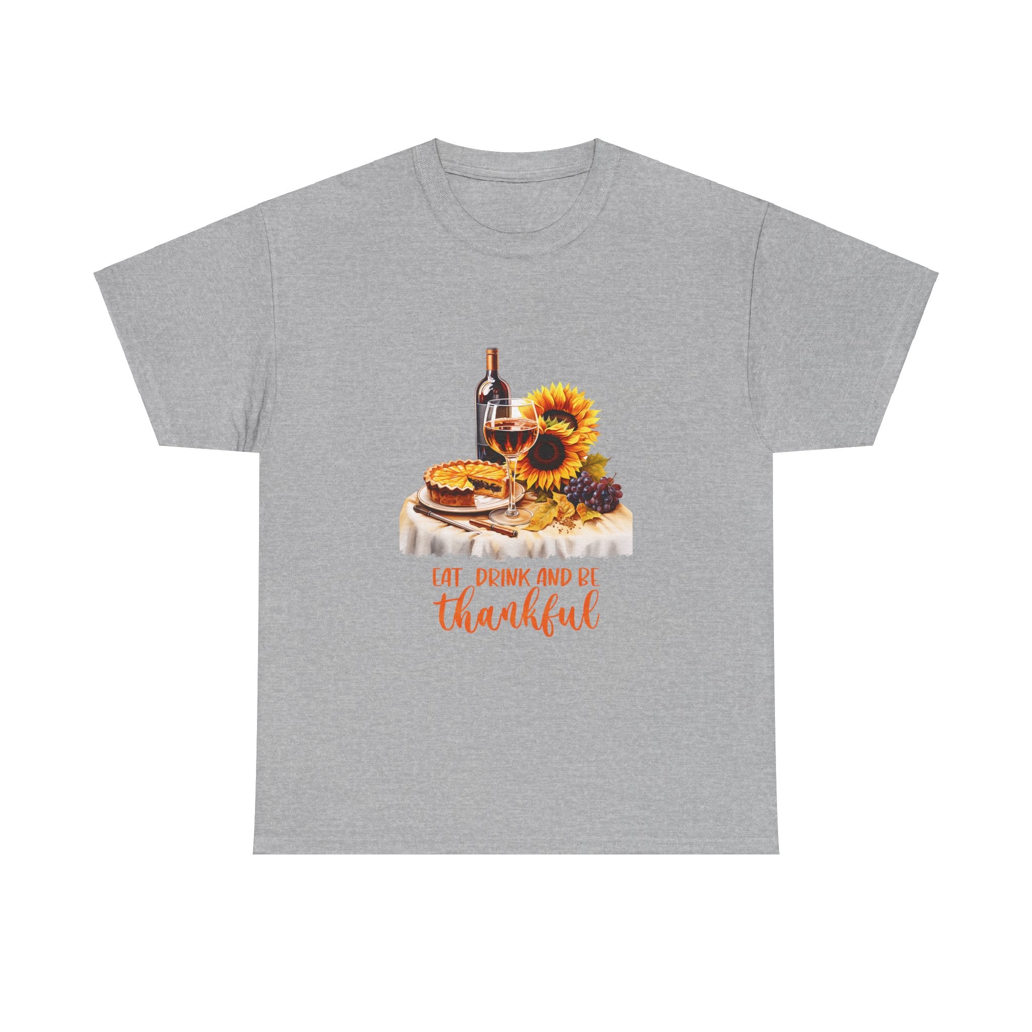 Thanksgiving Pie & Wine T-Shirt